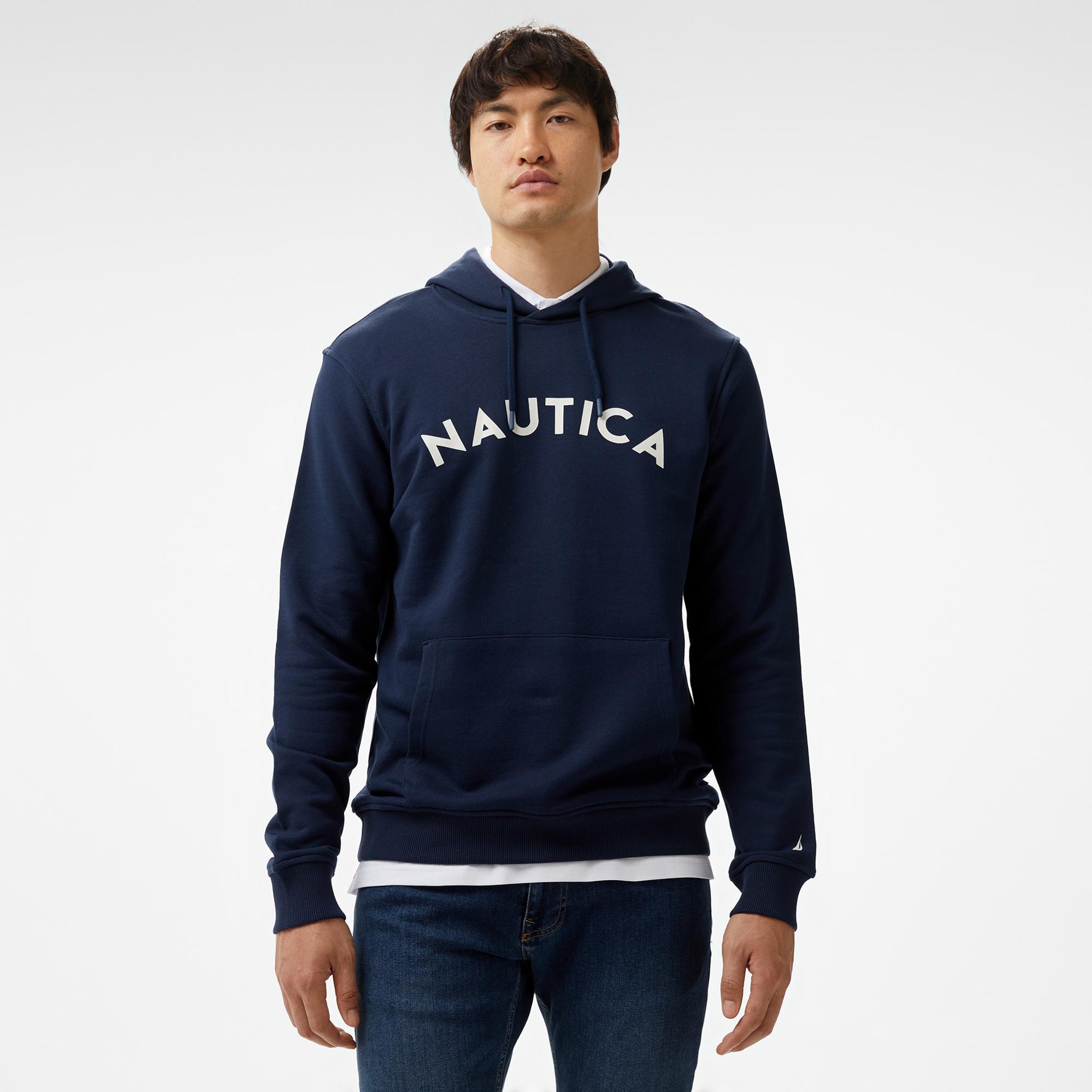 Nautica Erkek Lacivert Standart Fit Sweatshirt