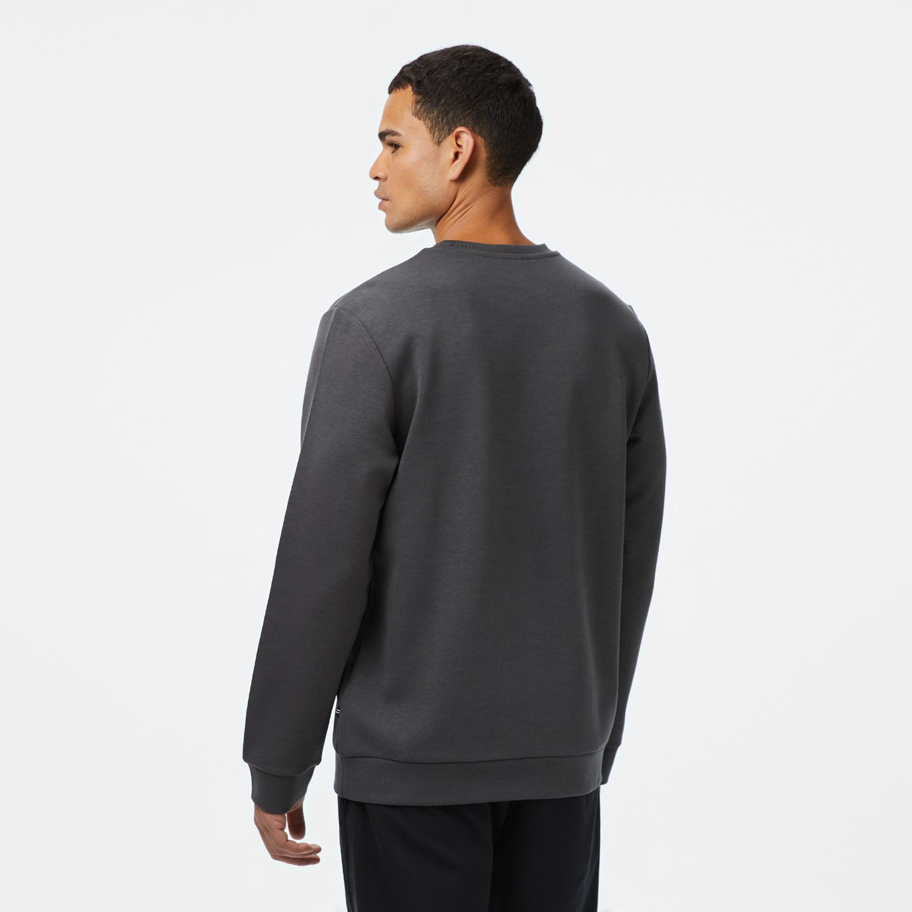 Nautica Erkek Gri Classic Fit Sweatshirt