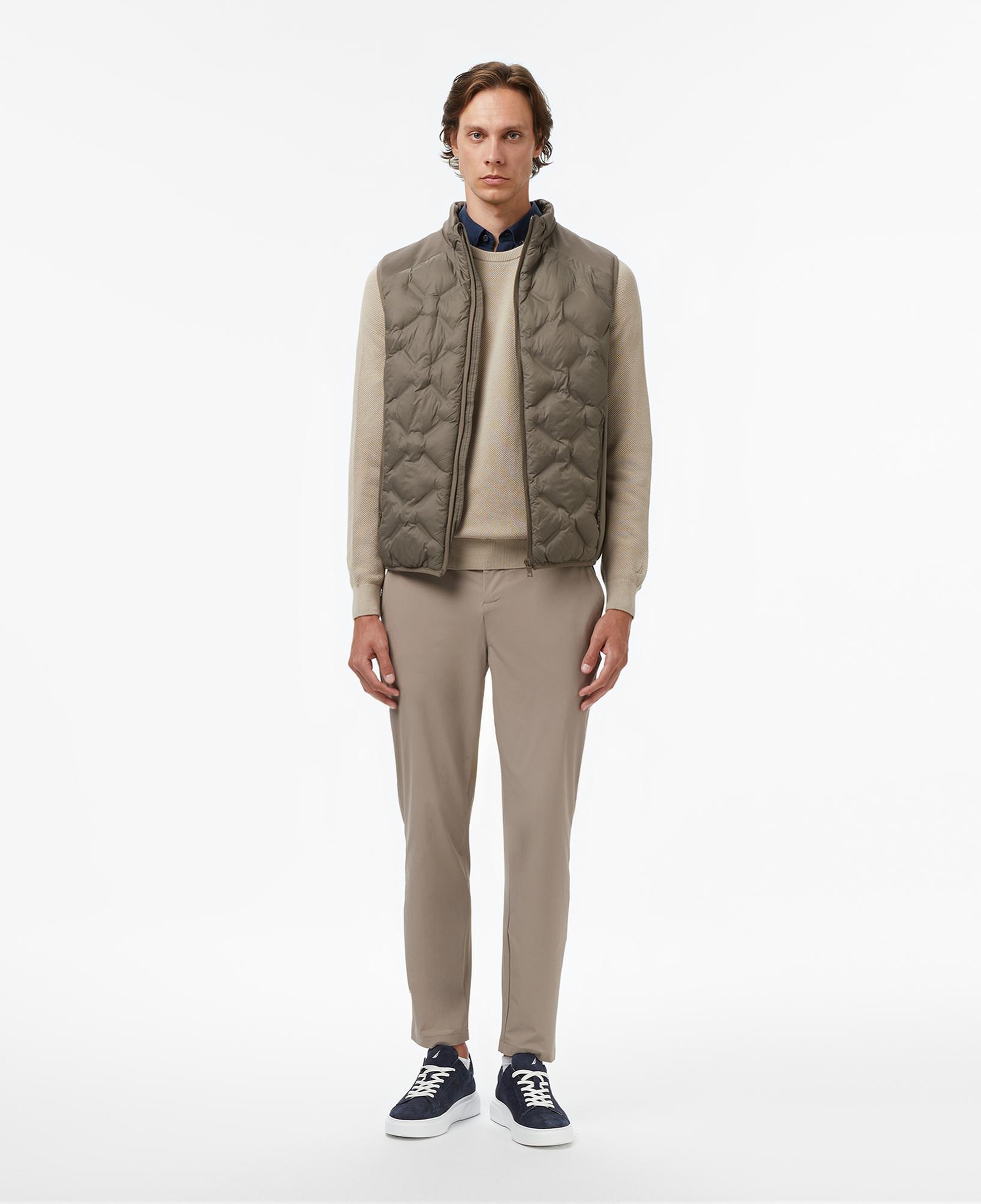 Nautica Erkek Kahverengi Regular Fit Yelek