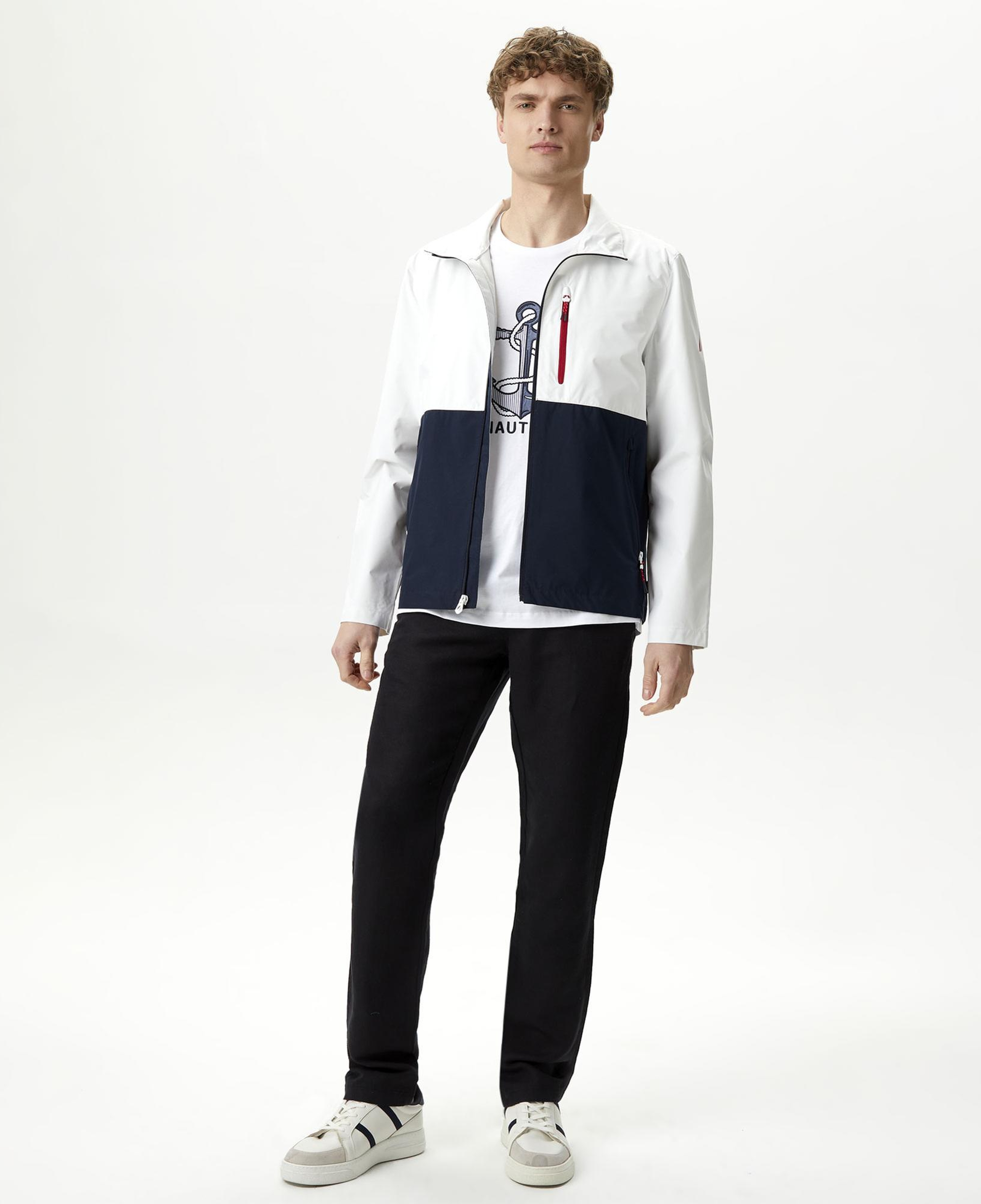 Nautica Erkek Beyaz Mont