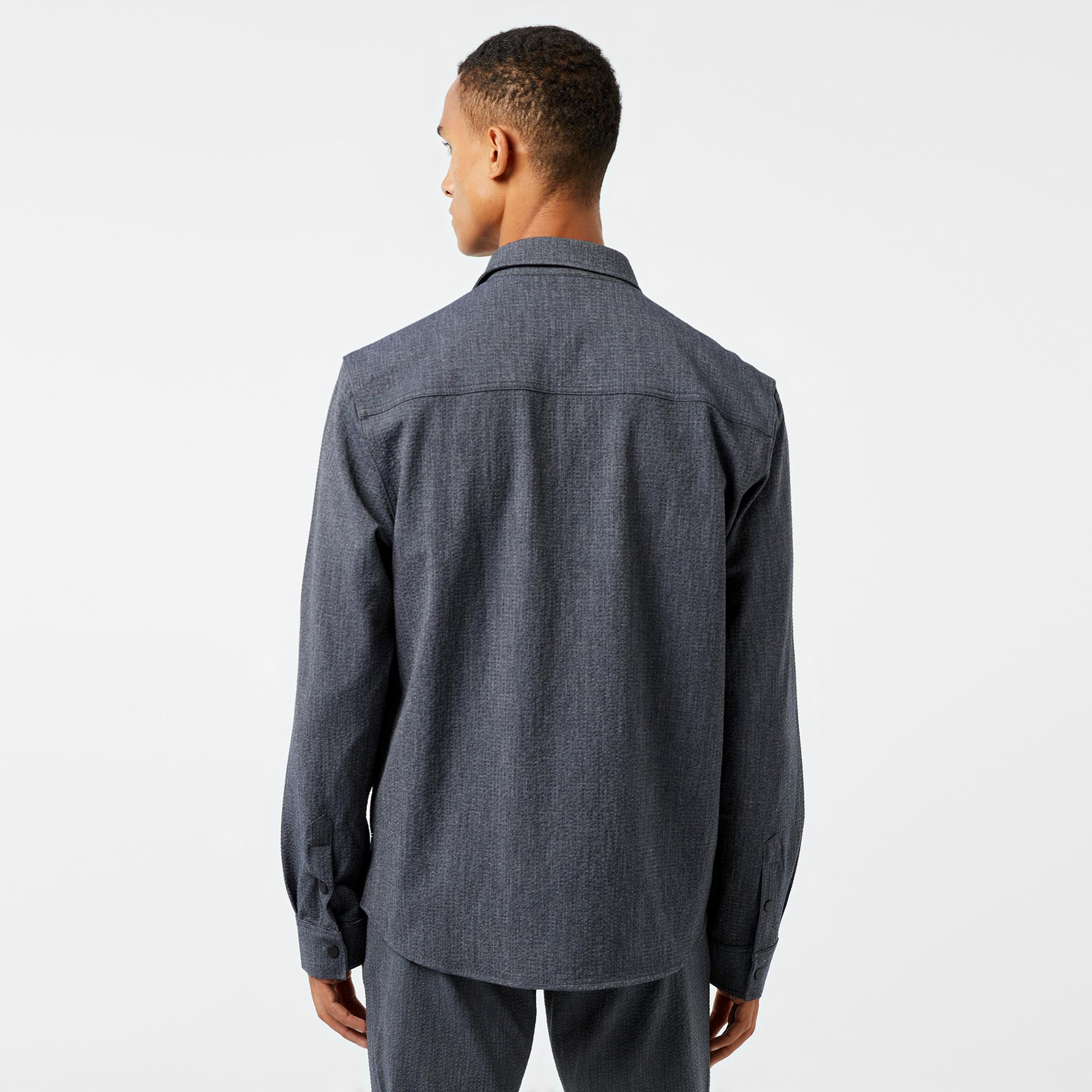 Nautica Erkek Gri Regular Fit Gömlek