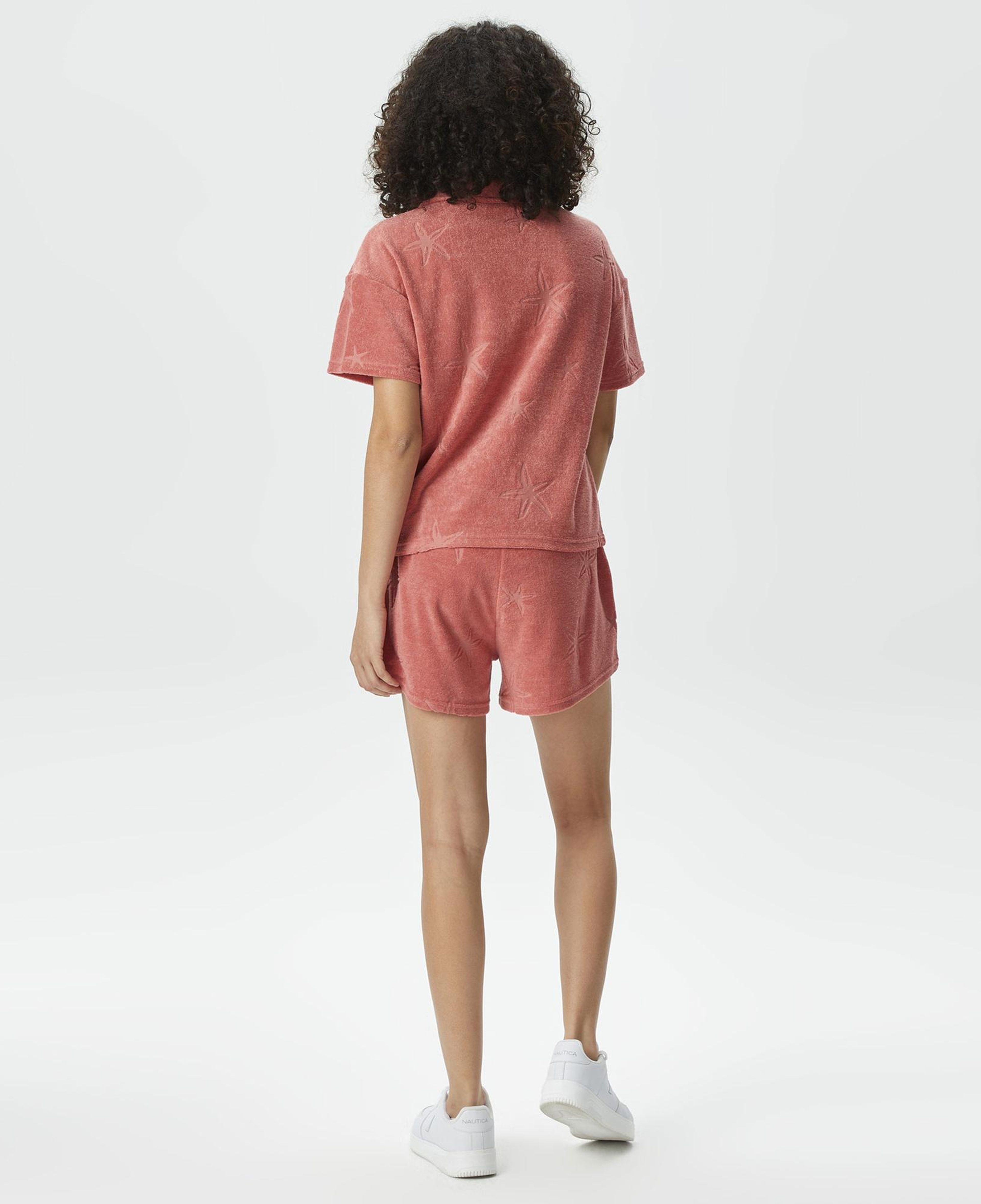 Nautica Kadın Pembe Relaxed Fit Şort