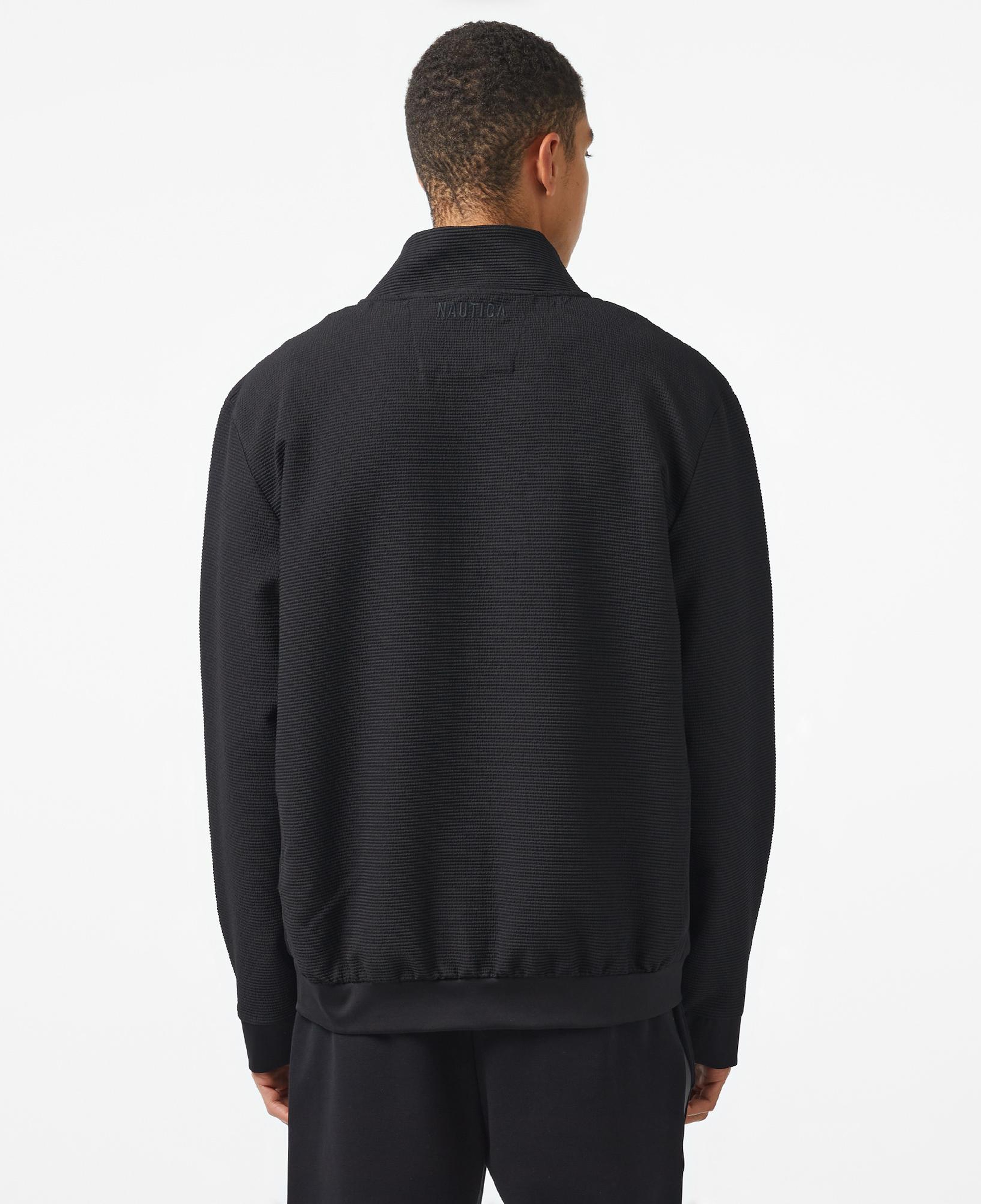 Nautica Erkek Siyah Regular Fit Sweatshirt