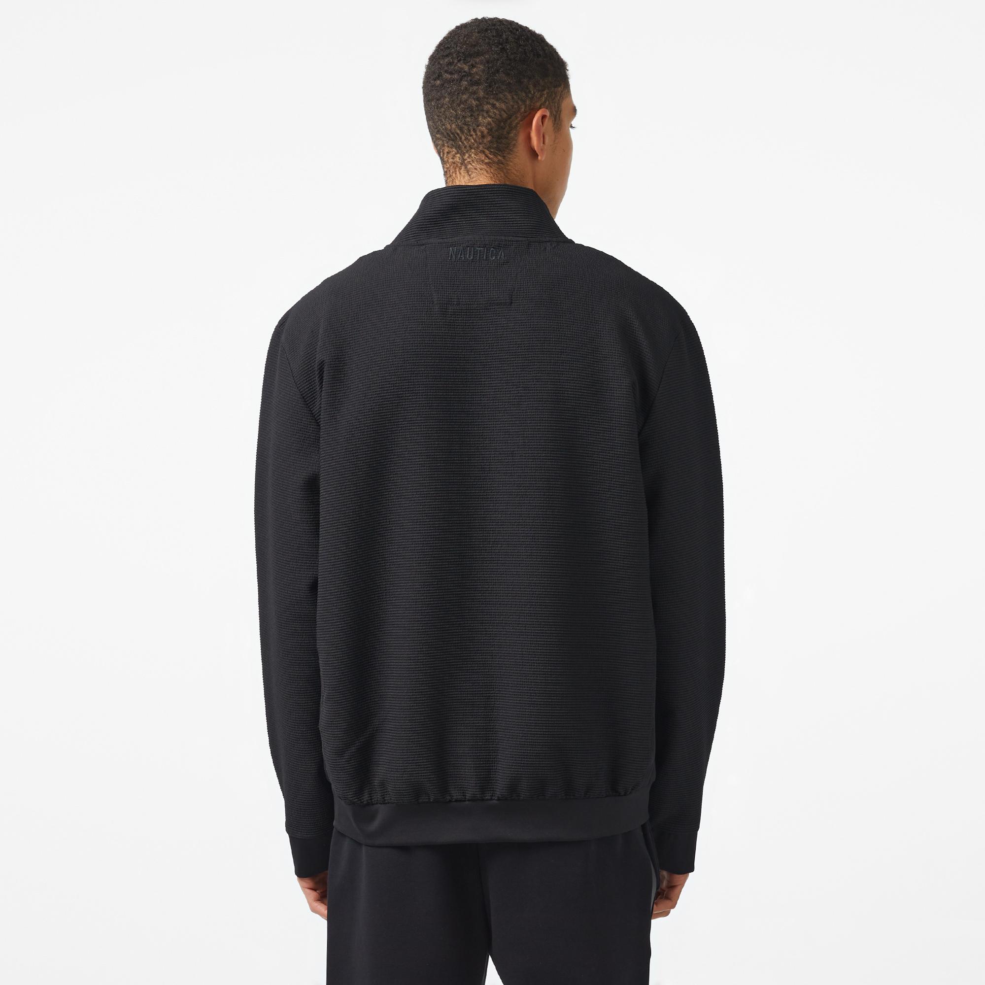 Nautica Erkek Siyah Regular Fit Sweatshirt