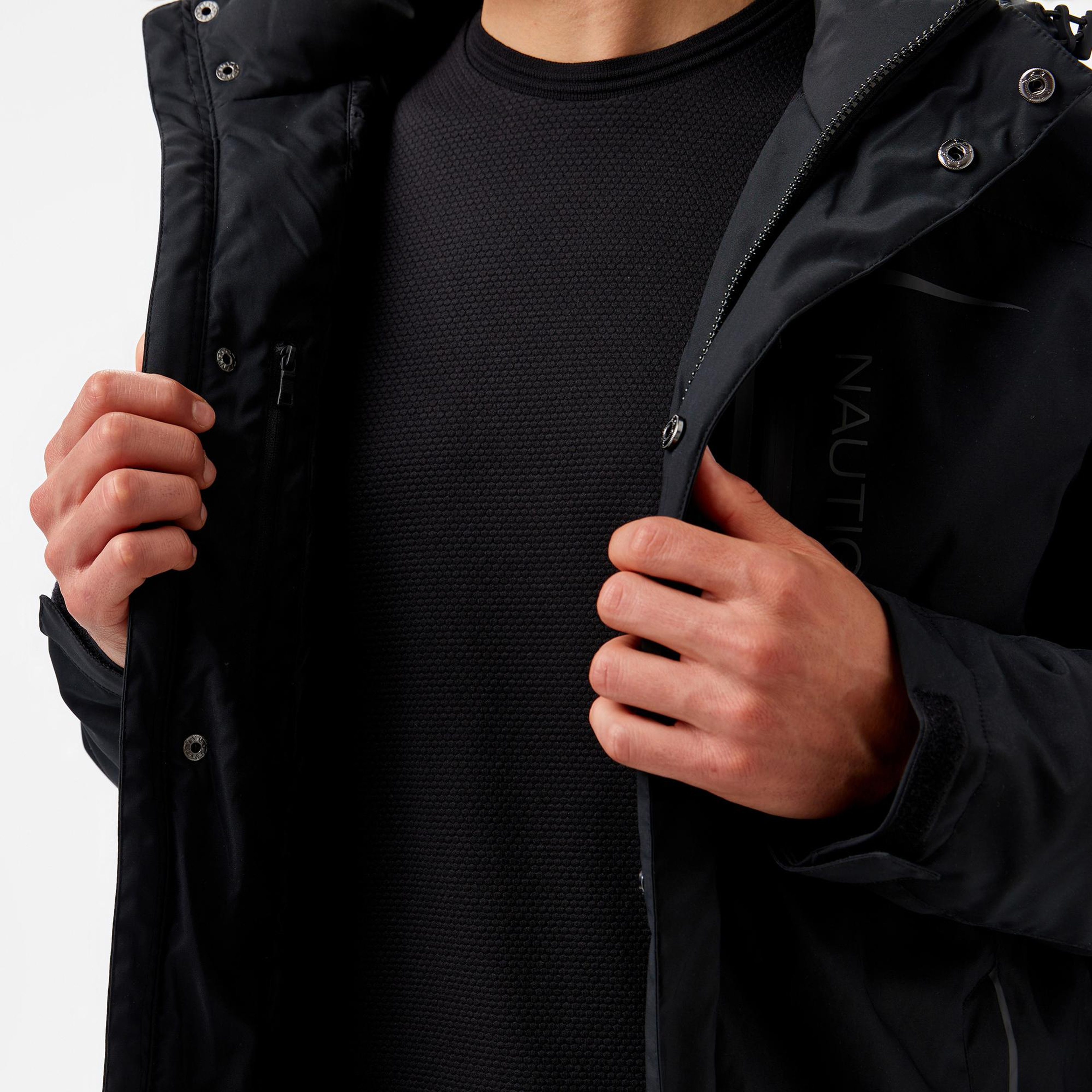 Nautica Erkek Siyah Mont