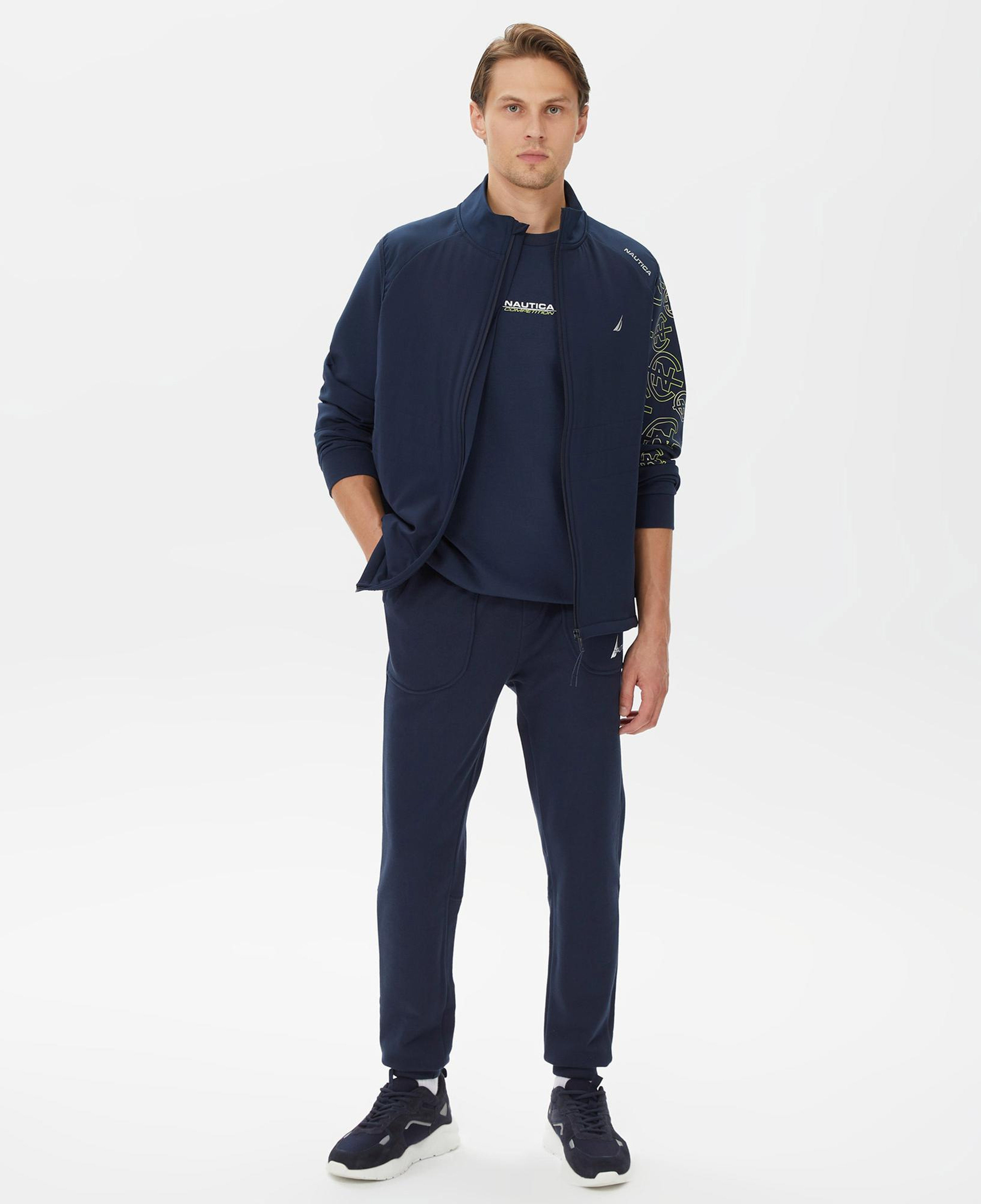 Nautica Erkek Lacivert Standart Fit Yelek