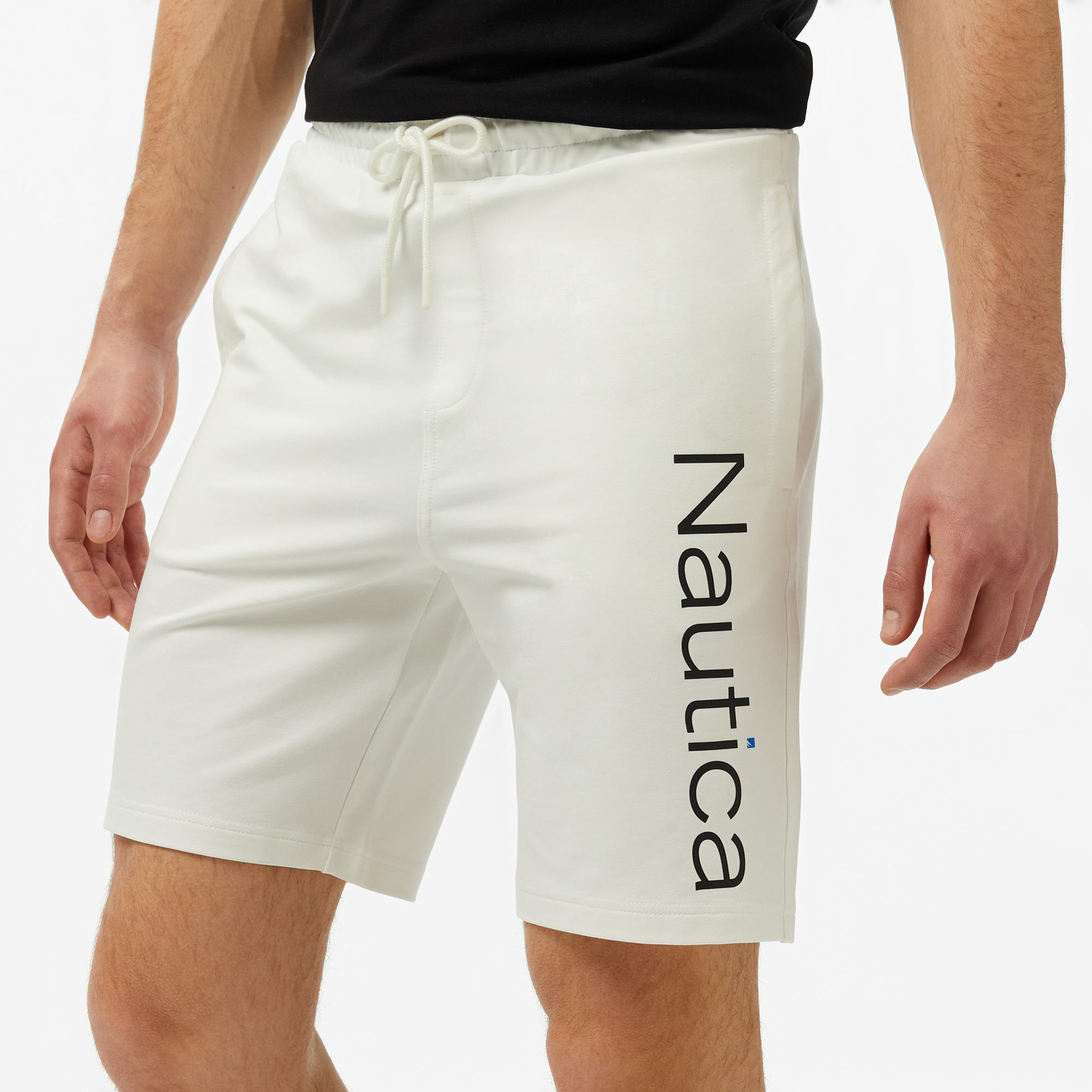 Nautica Erkek Krem Rengi Regular Fit Şort