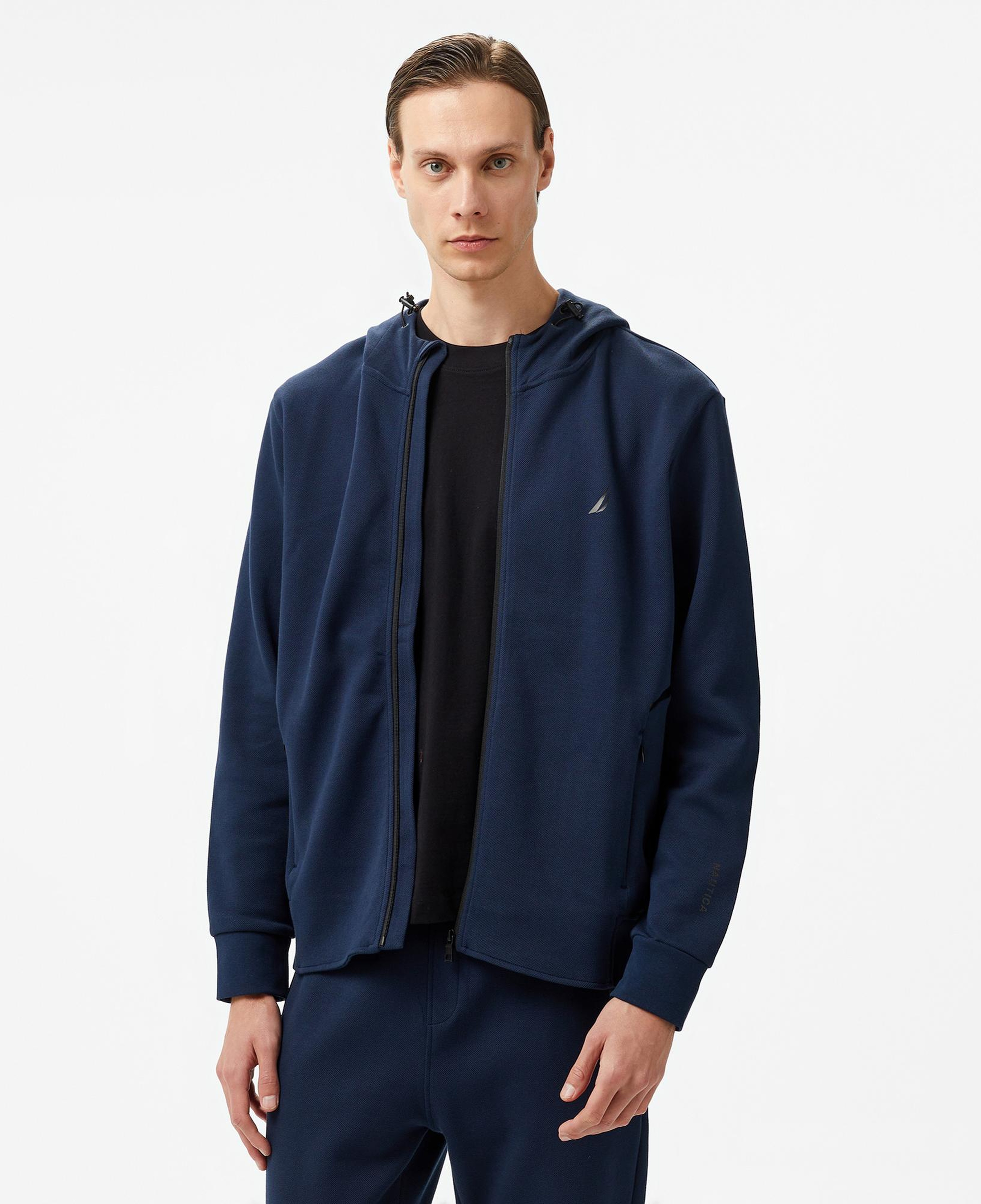 Nautica Erkek Lacivert Regular Fit Sweatshirt
