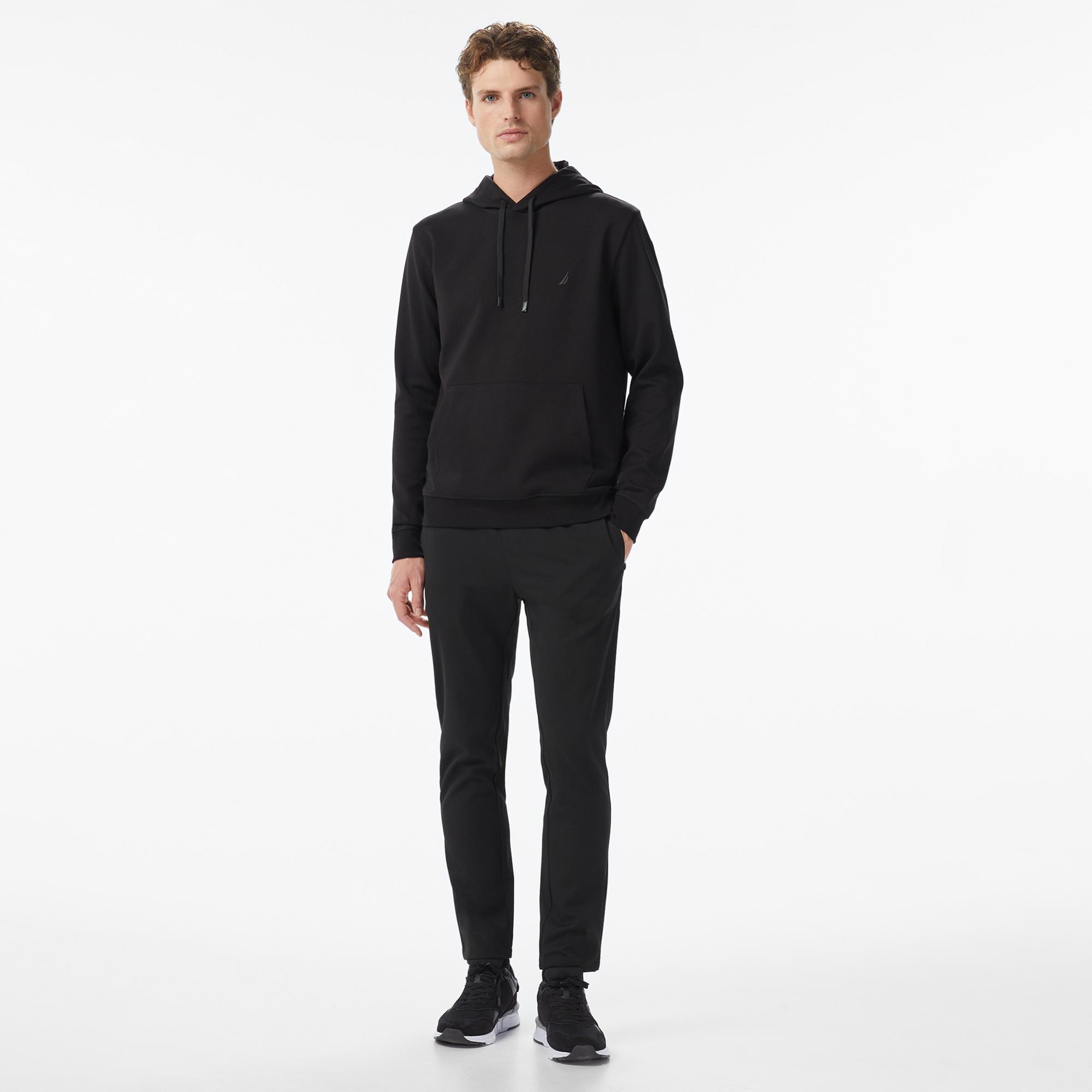 Nautica Erkek Siyah Classic Fit Kapüşonlu Sweatshirt