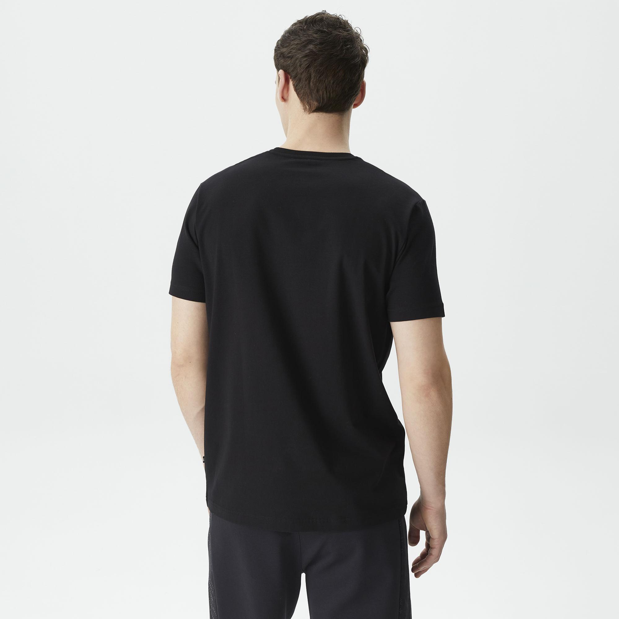 Nautica Erkek Siyah Standart Fit T-Shirt