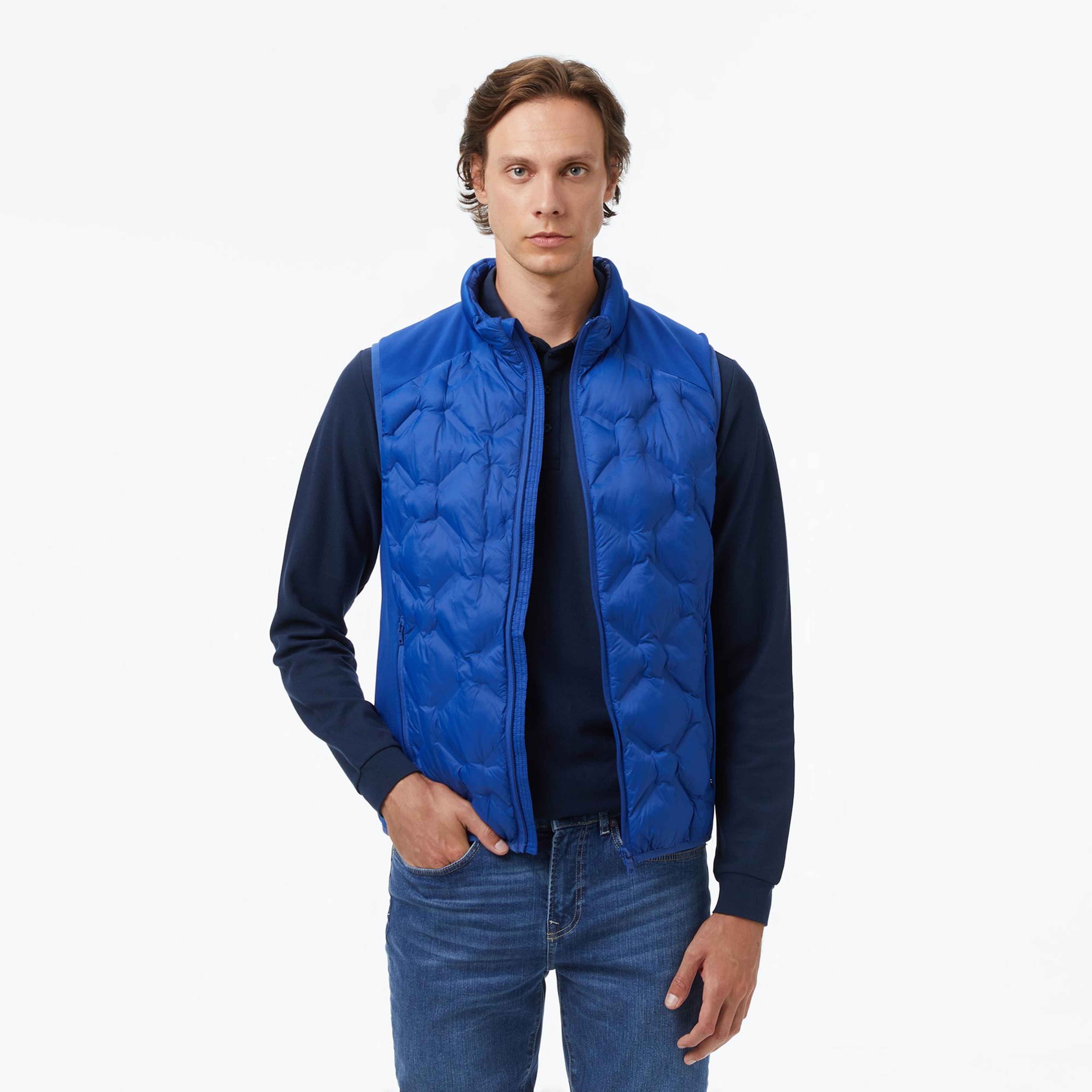 Nautica Erkek Mavi Regular Fit Yelek