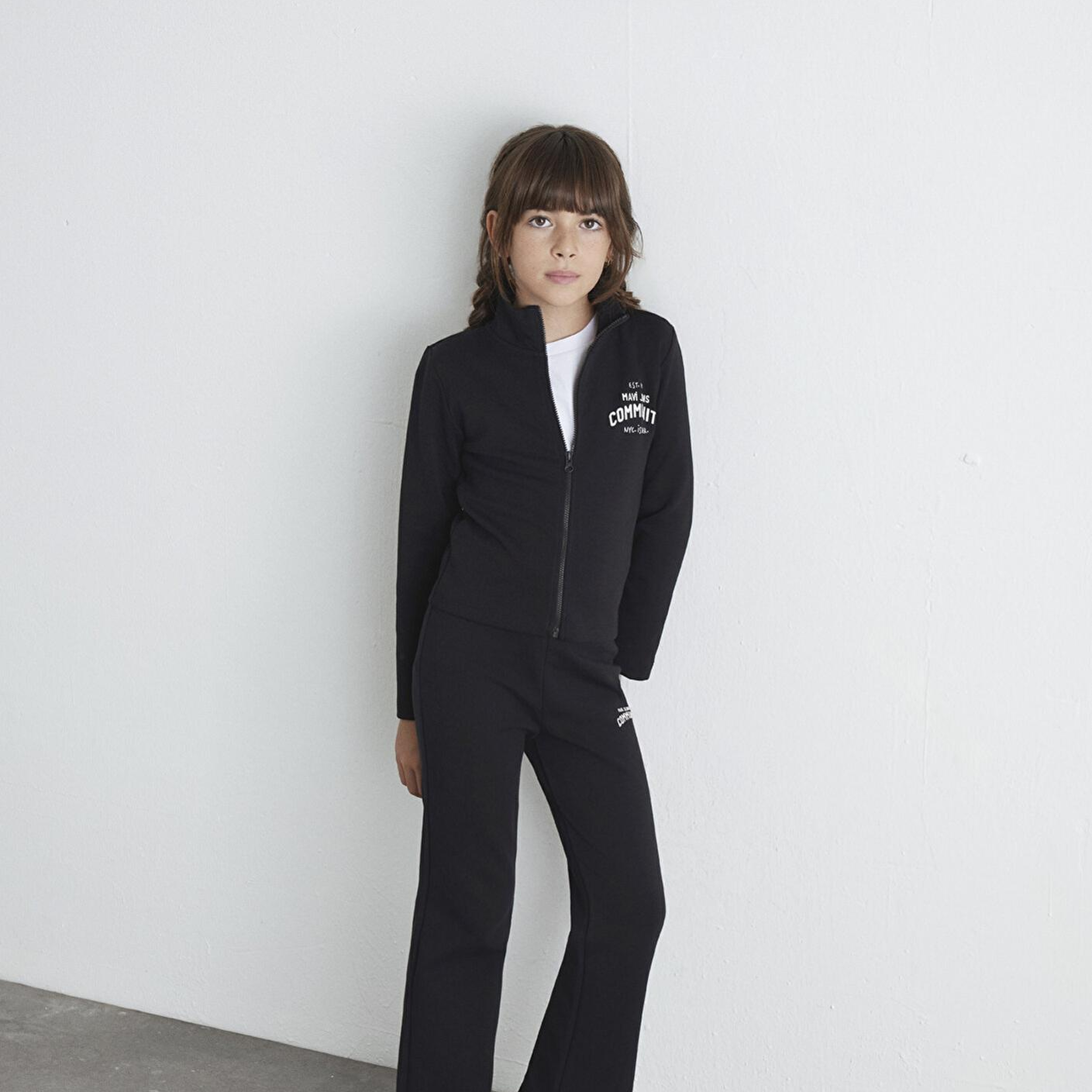 Mavi Mavi Jeans Baskılı Siyah İnterlok Sweatshirt 7S10129-900