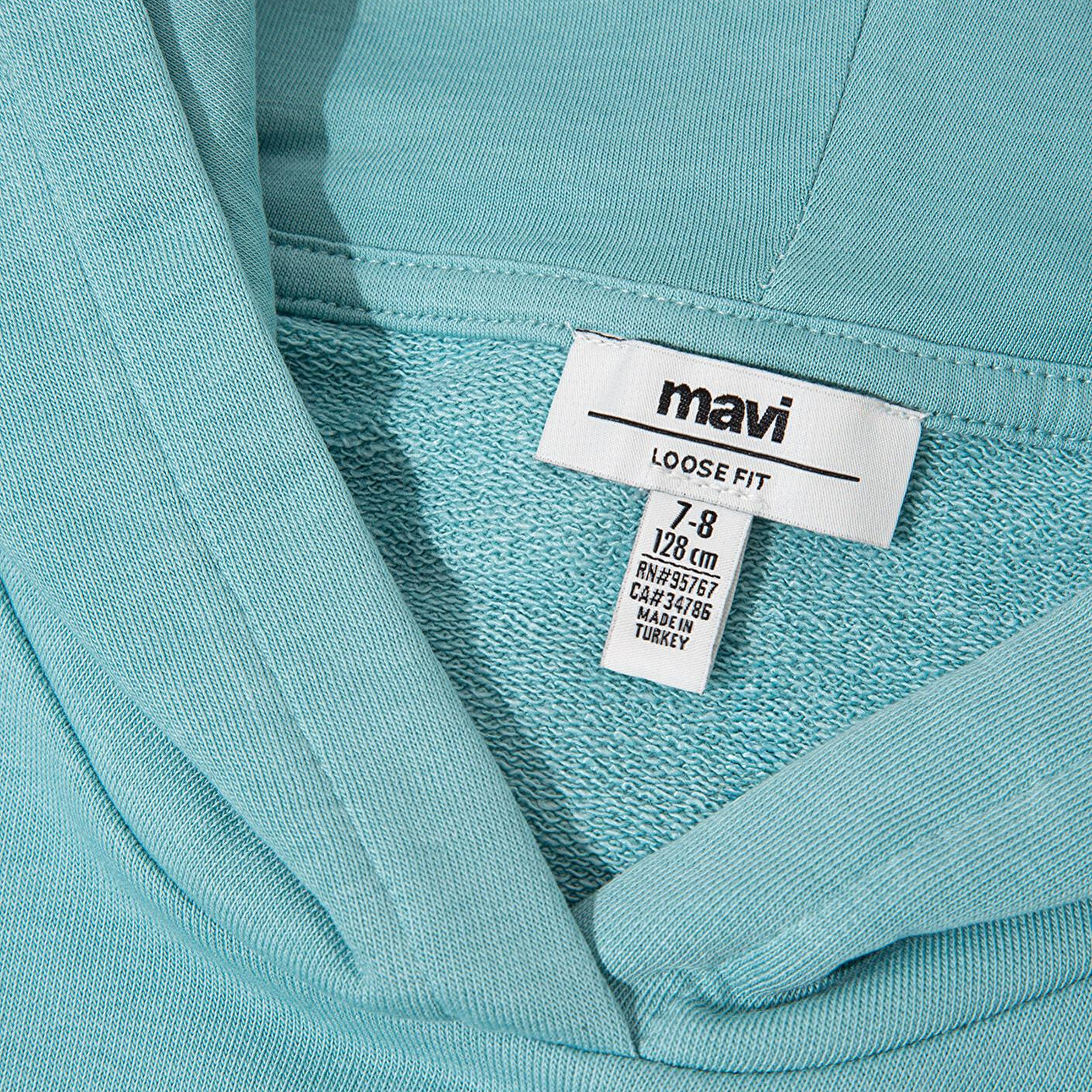 Mavi Mavi Logo Baskılı Yeşil Sweatshirt 7S10124-71748