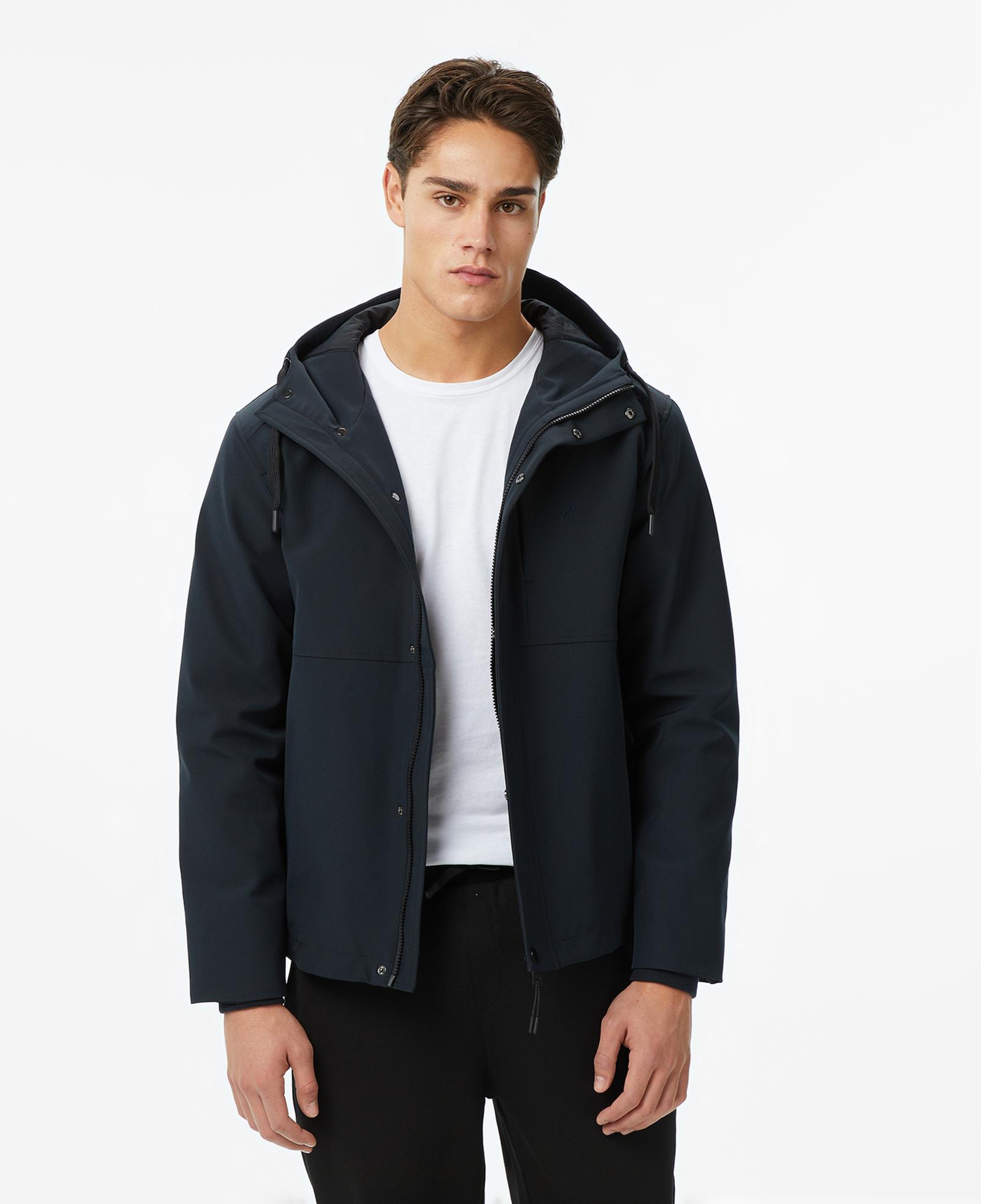 Nautica Erkek Siyah Regular Fit Mont