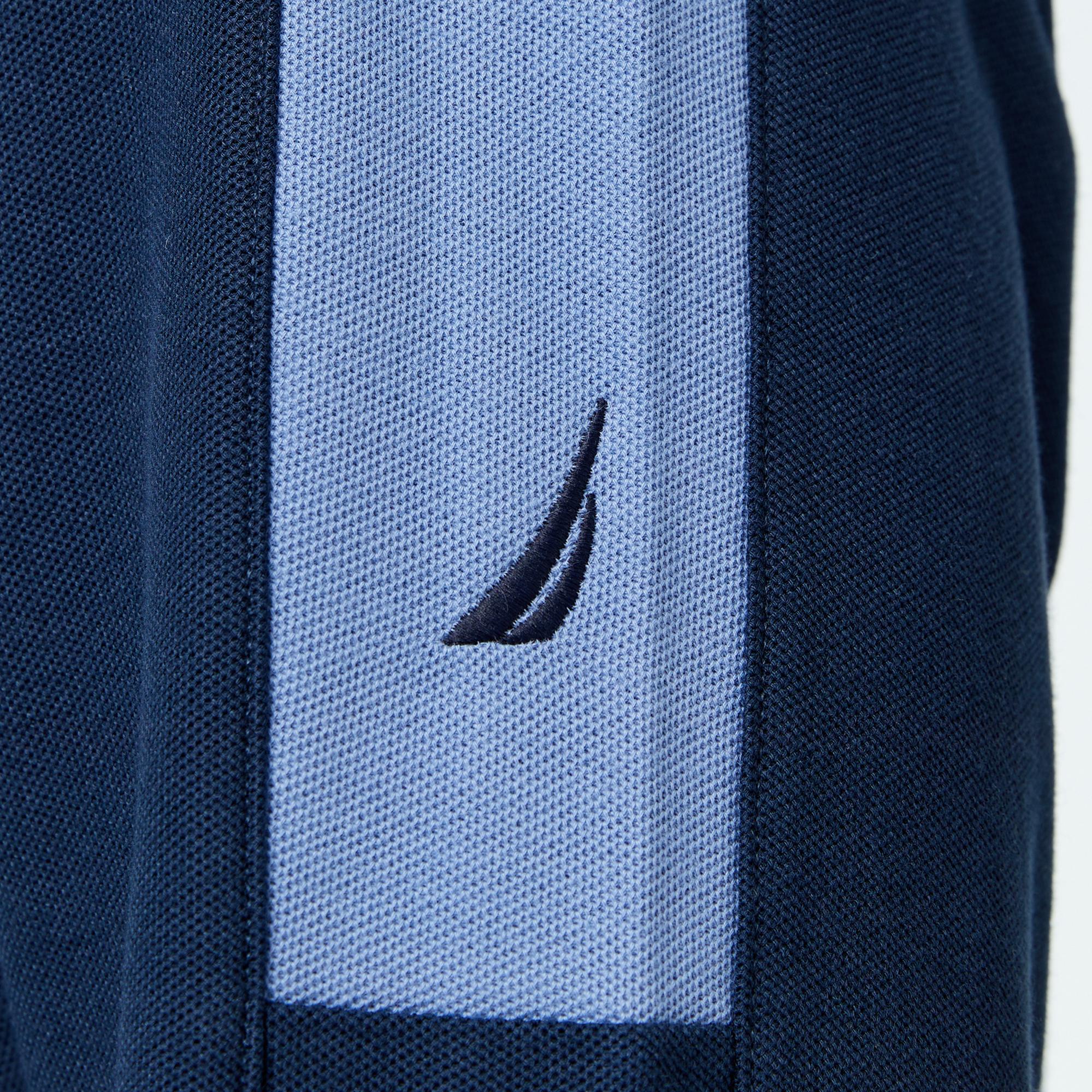 Nautica Erkek Lacivert Uzun Kollu Polo Yaka T-Shirt