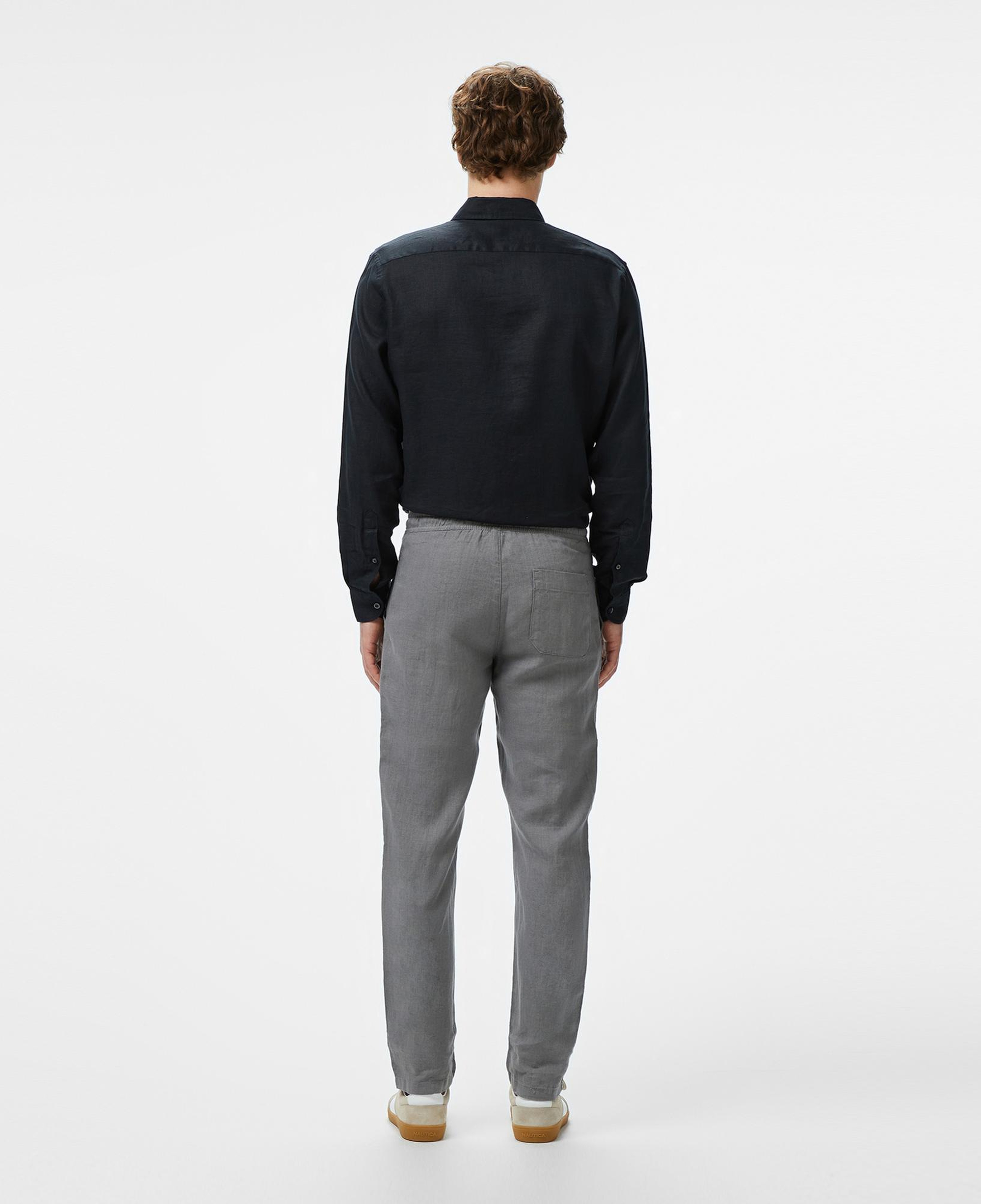 Nautica Erkek Gri Jogger Keten Pantolon