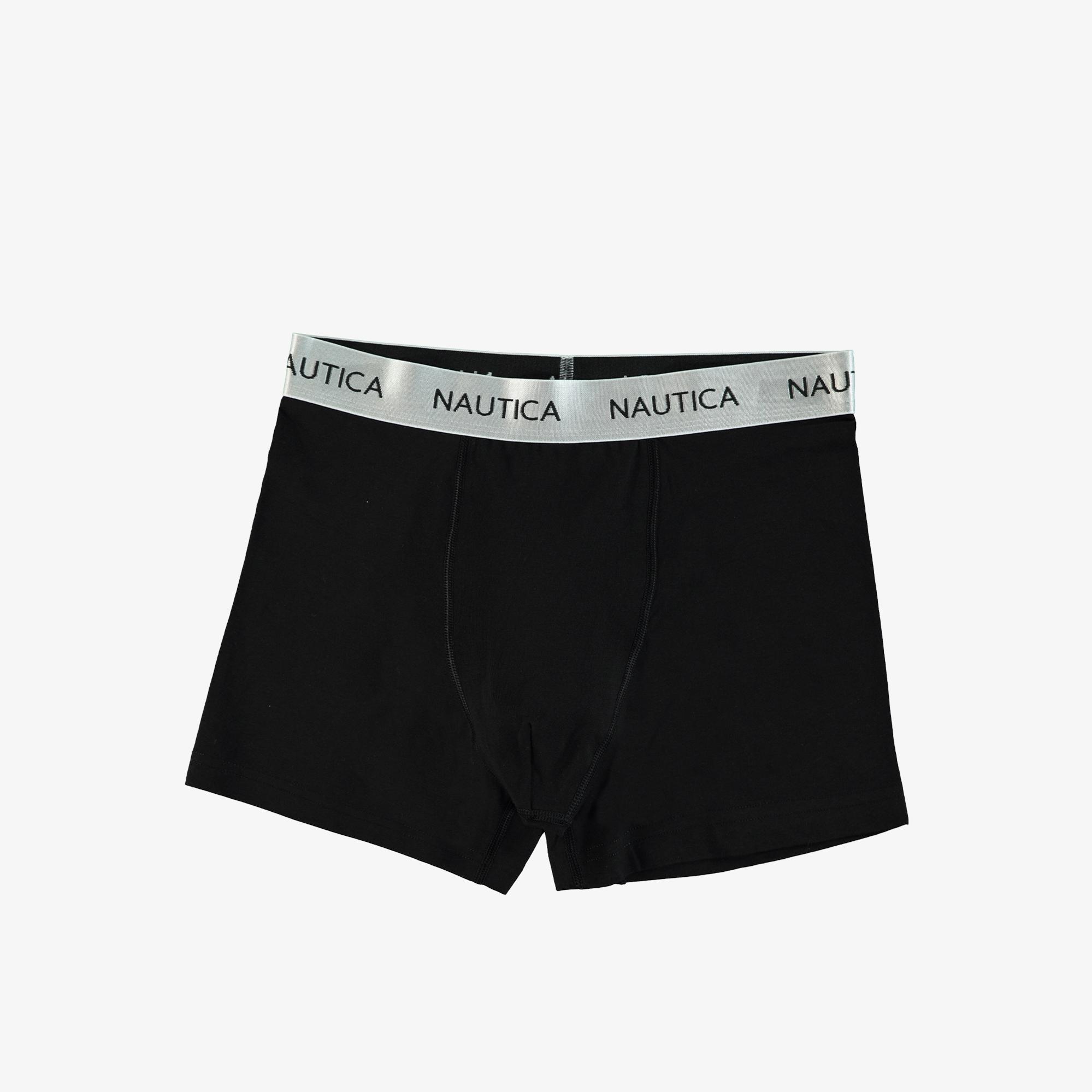 Nautica Erkek Siyah 3'lü Boxer