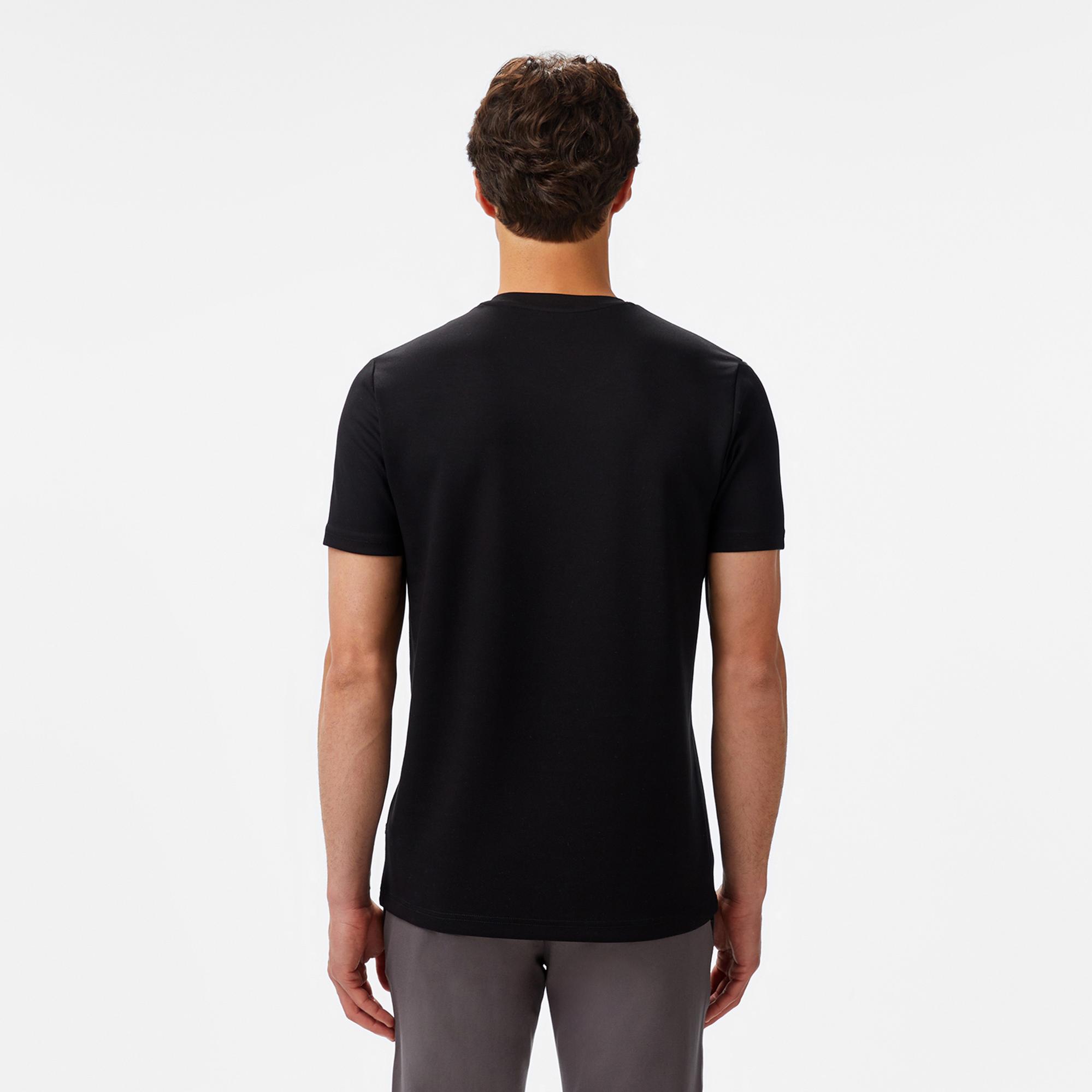 Nautica Erkek Siyah Classic Fit T-Shirt