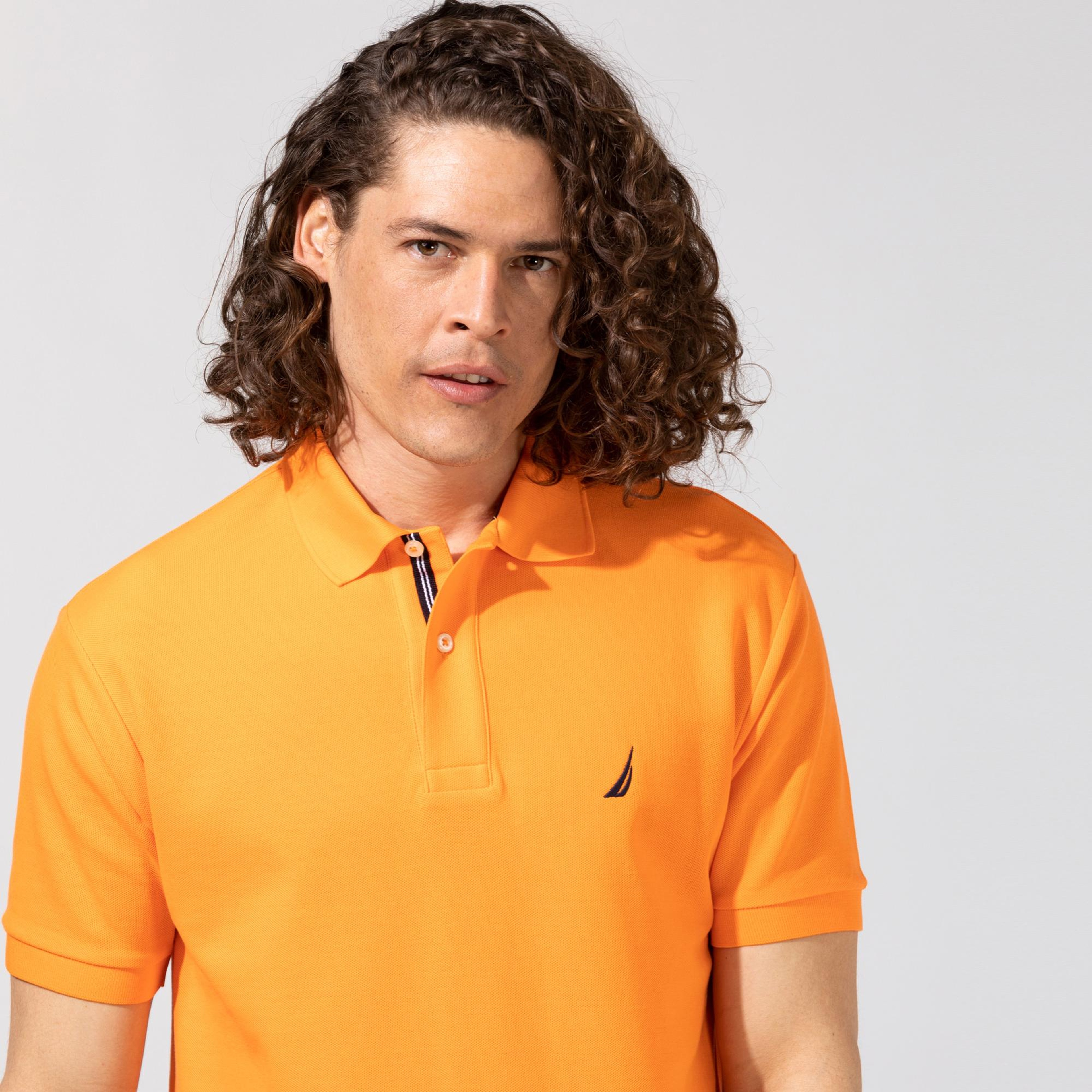 Nautica Turuncu Classic Fit Polo