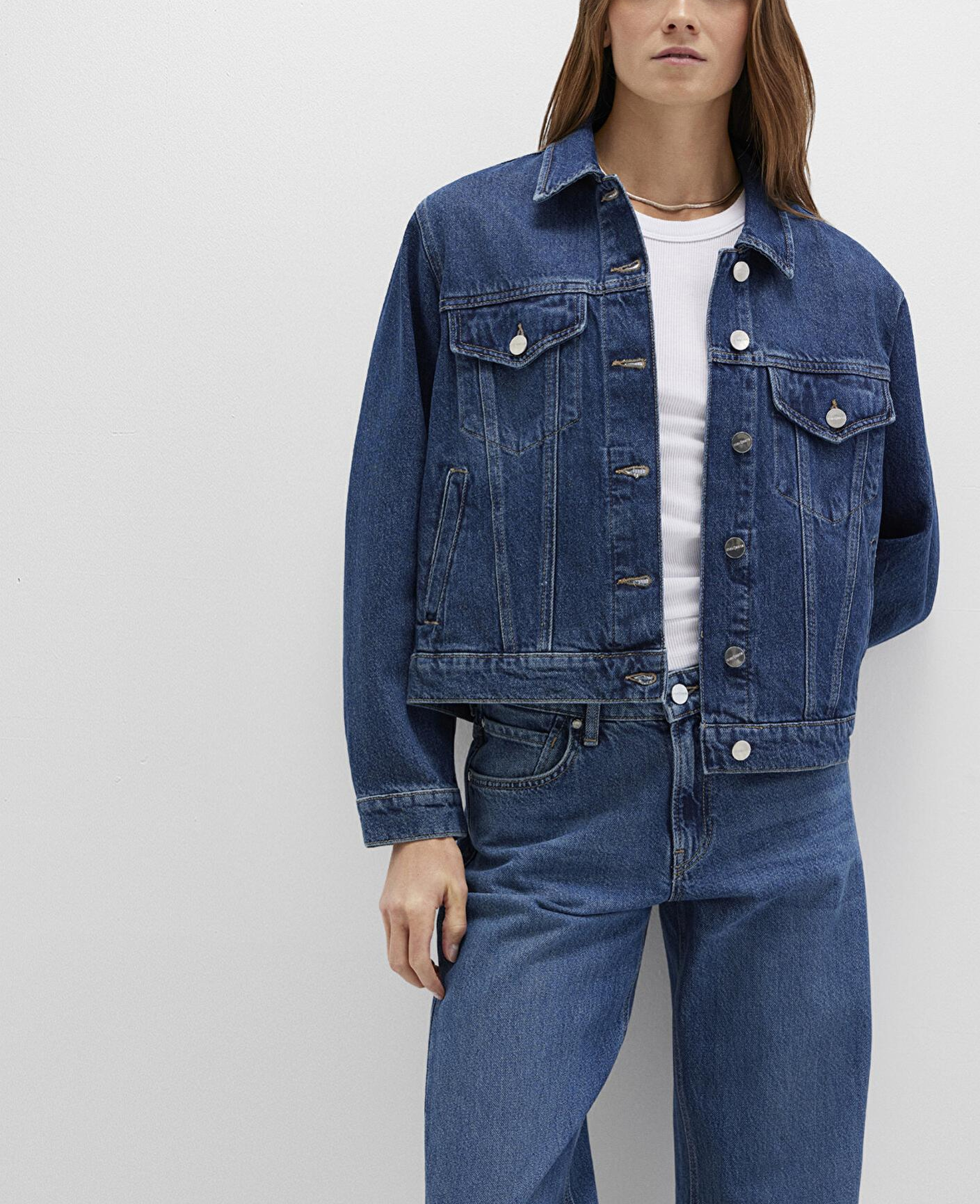 Mavi Ruby Iconic Koyu Mavi Jean Ceket 1110505-90542