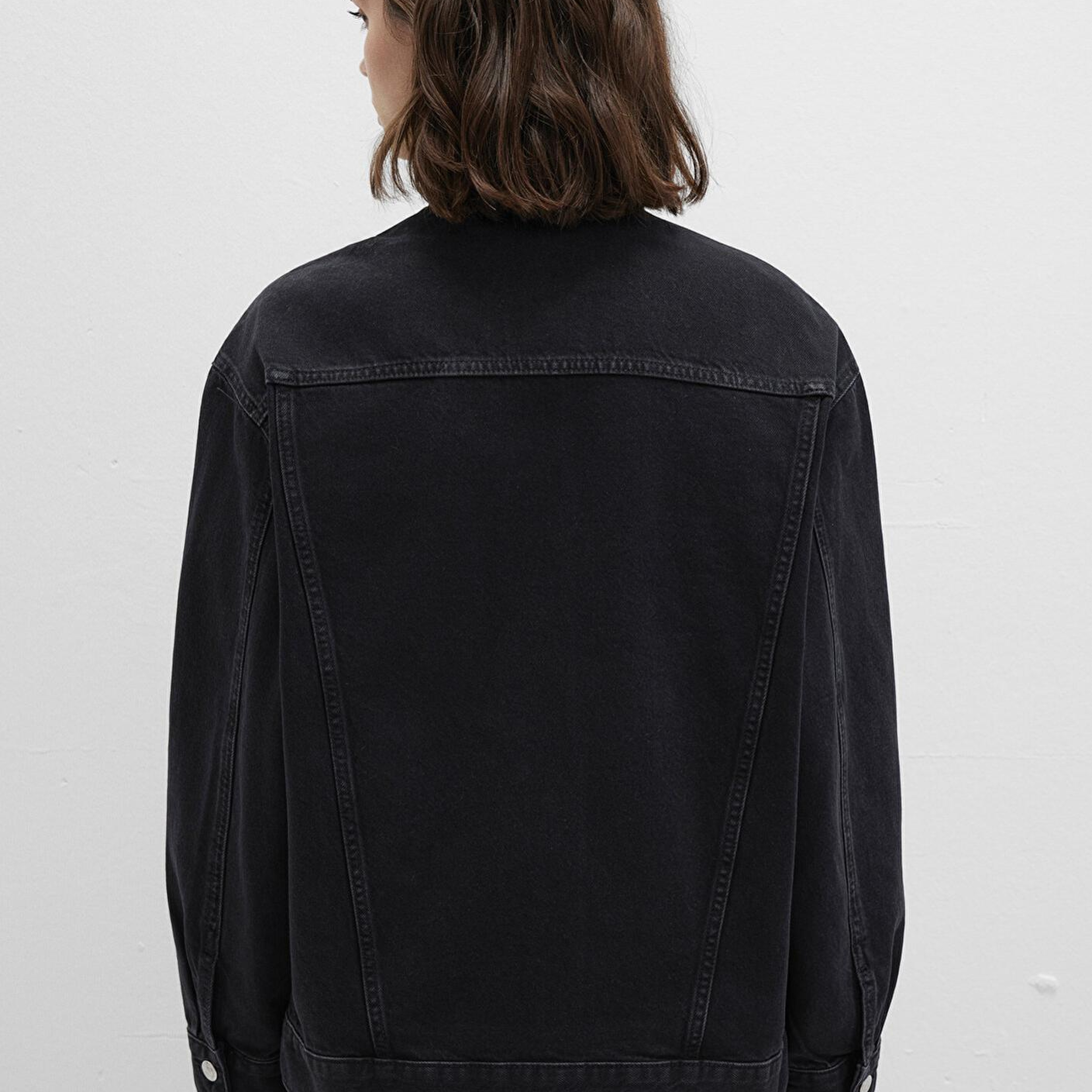 Mavi Luna 90lar Koyu Gri Jean Ceket 1110177-90547