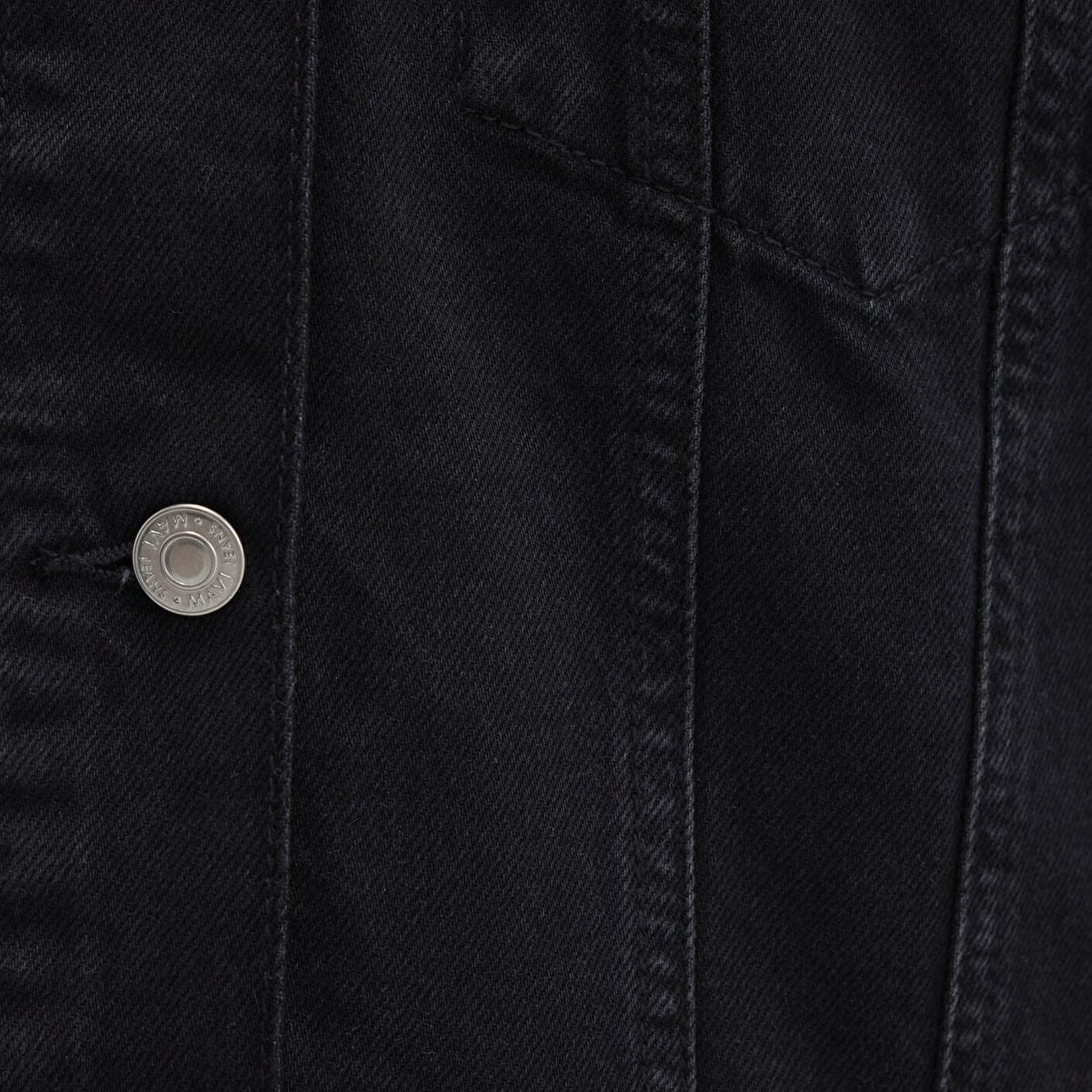 Mavi Luna 90lar Koyu Gri Jean Ceket 1110177-90547