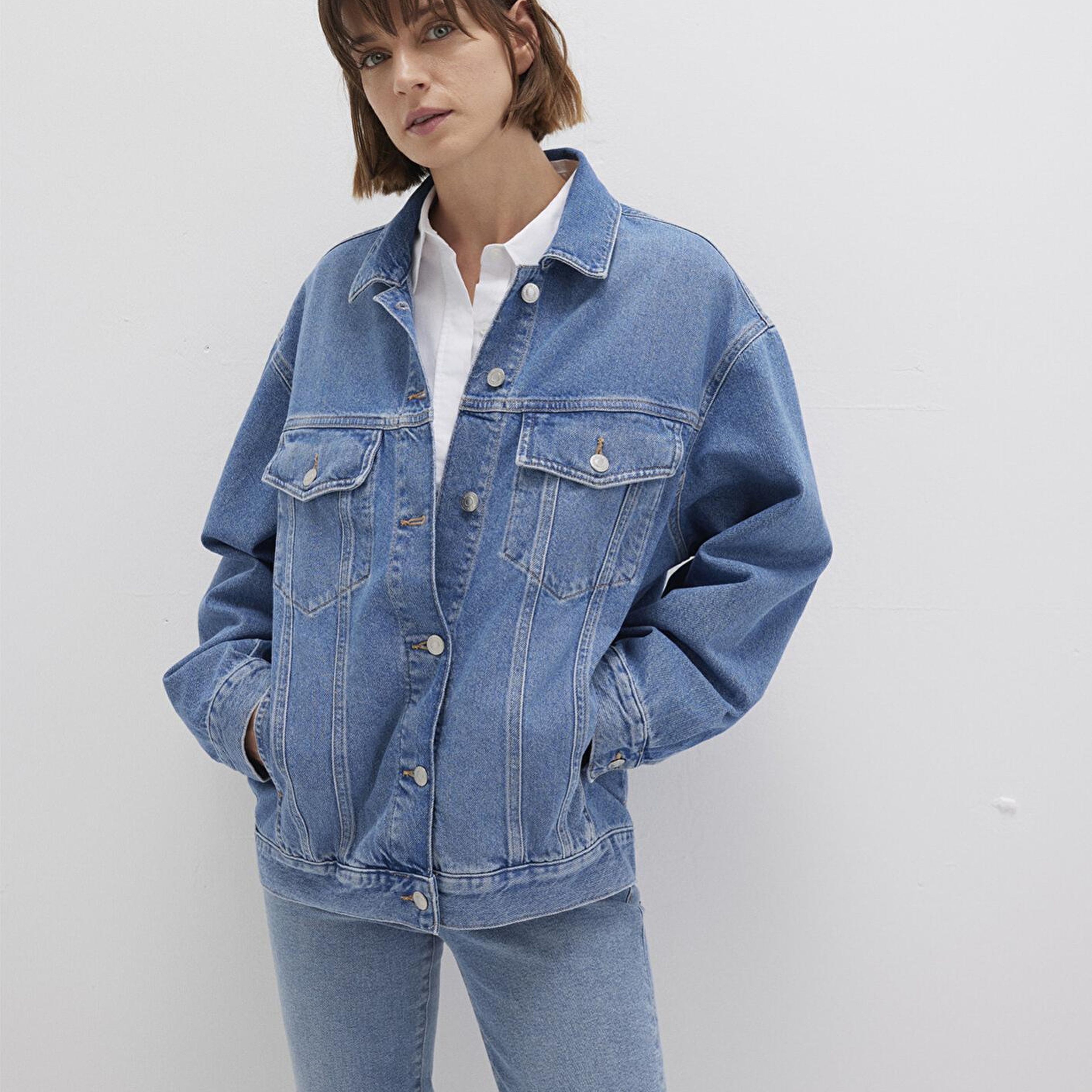 Mavi Luna 90lar Indigo Mavisi Jean Ceket 1110177-90545