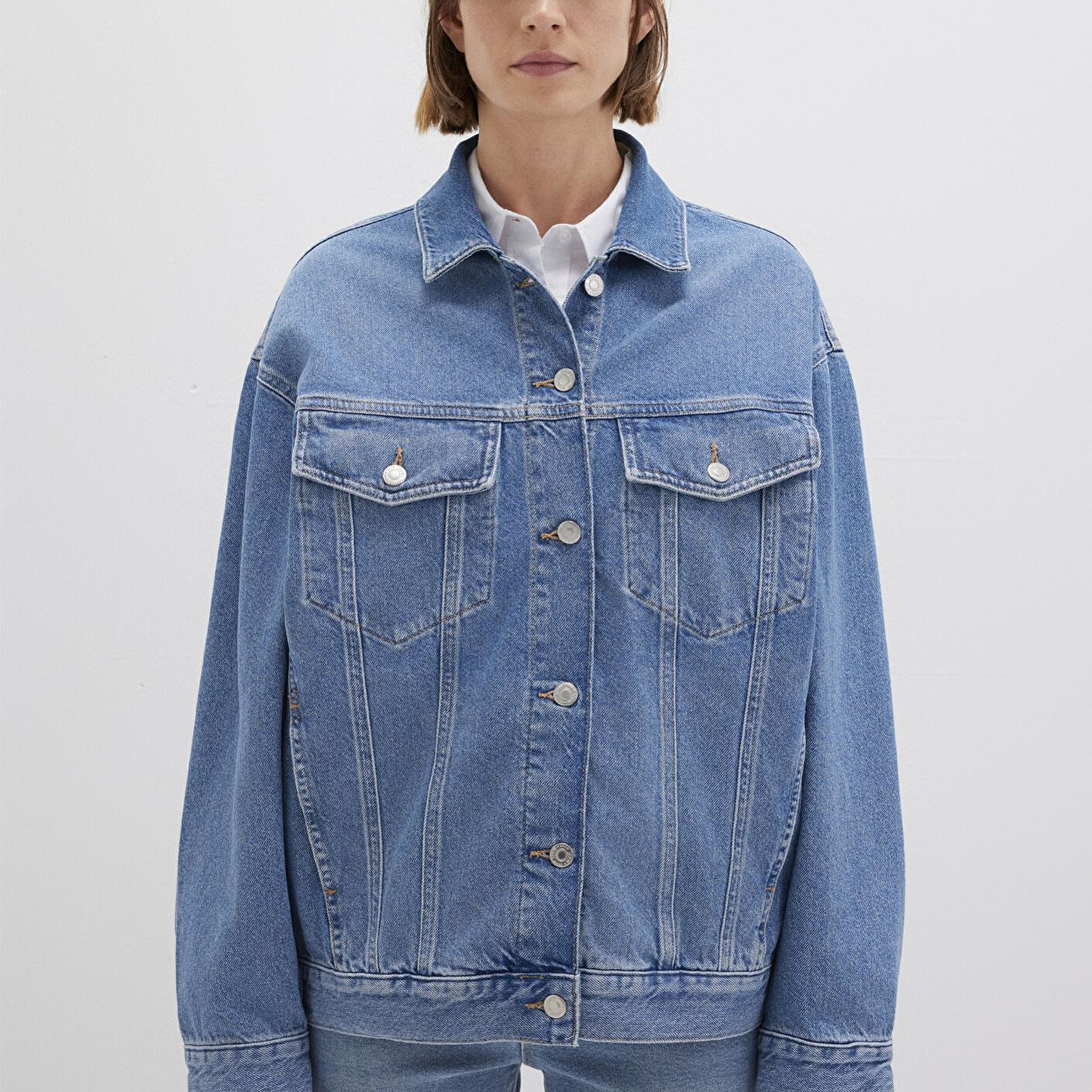 Mavi Luna 90lar Indigo Mavisi Jean Ceket 1110177-90545