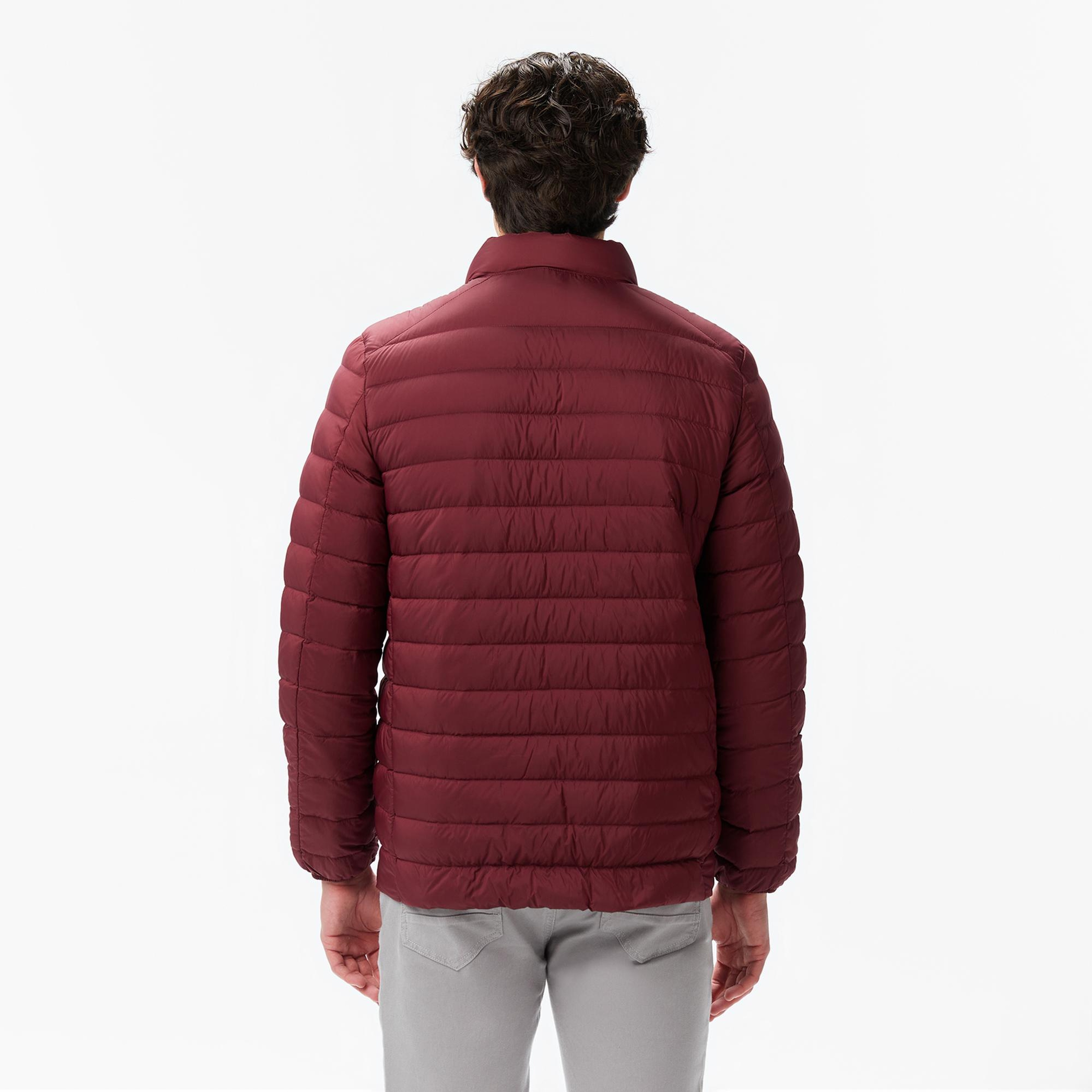 Nautica Erkek Bordo Regular Fit Mont