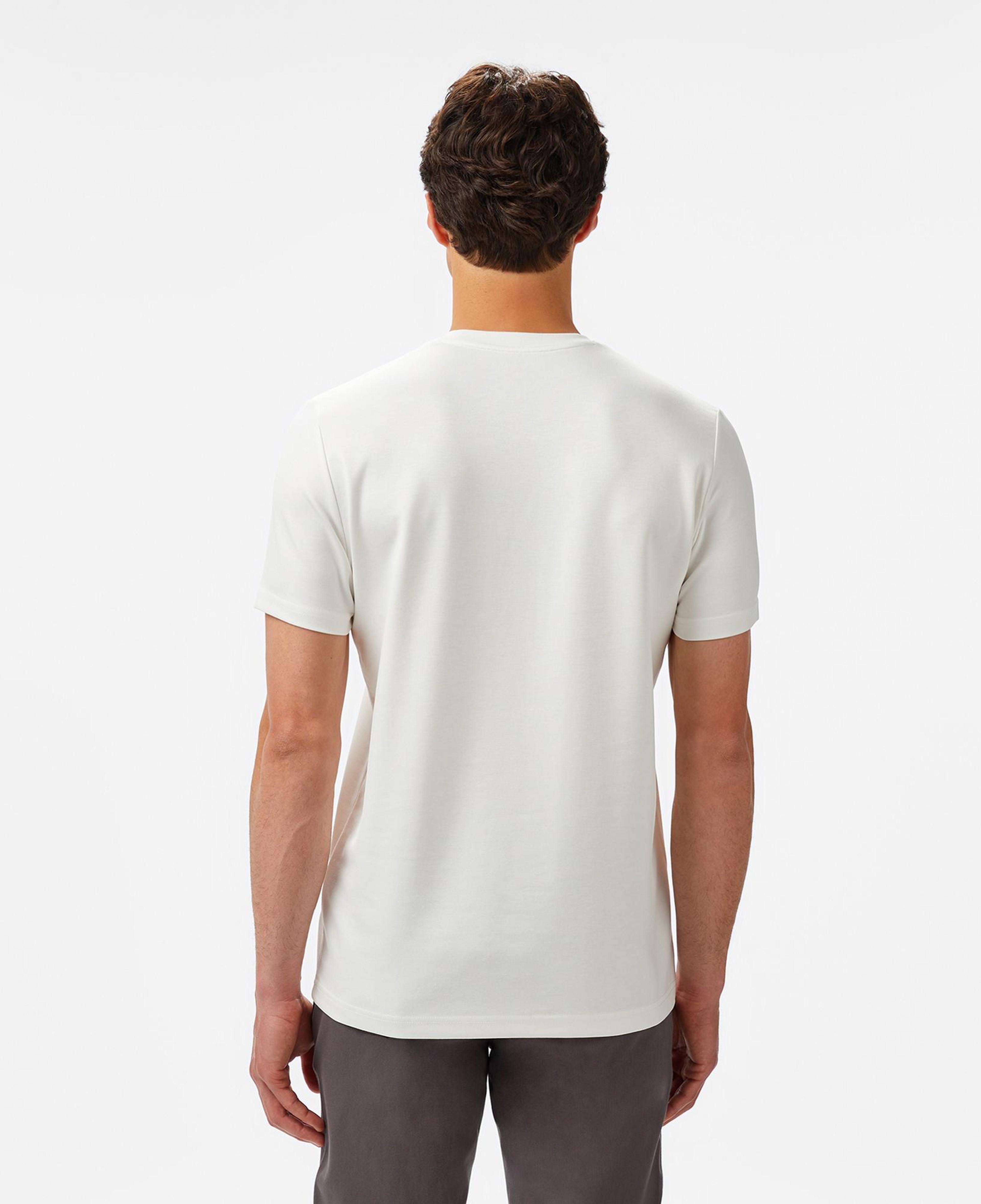 Nautica Erkek Krem Rengi Classic Fit T-Shirt