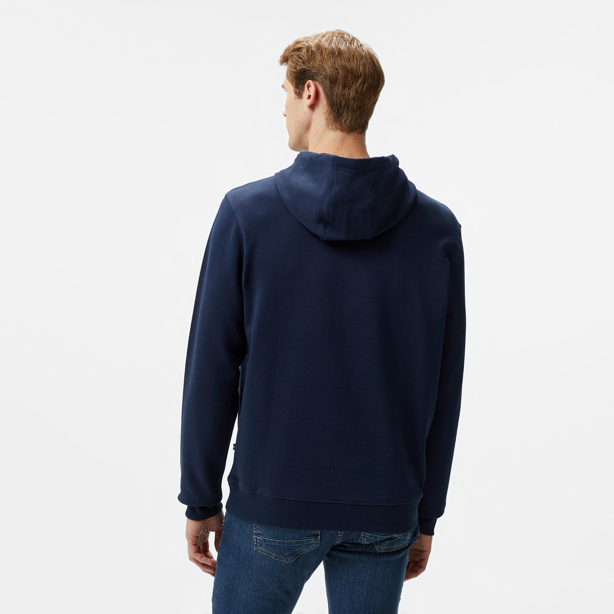 Nautica Erkek Lacivert Regular Fit Sweatshirt