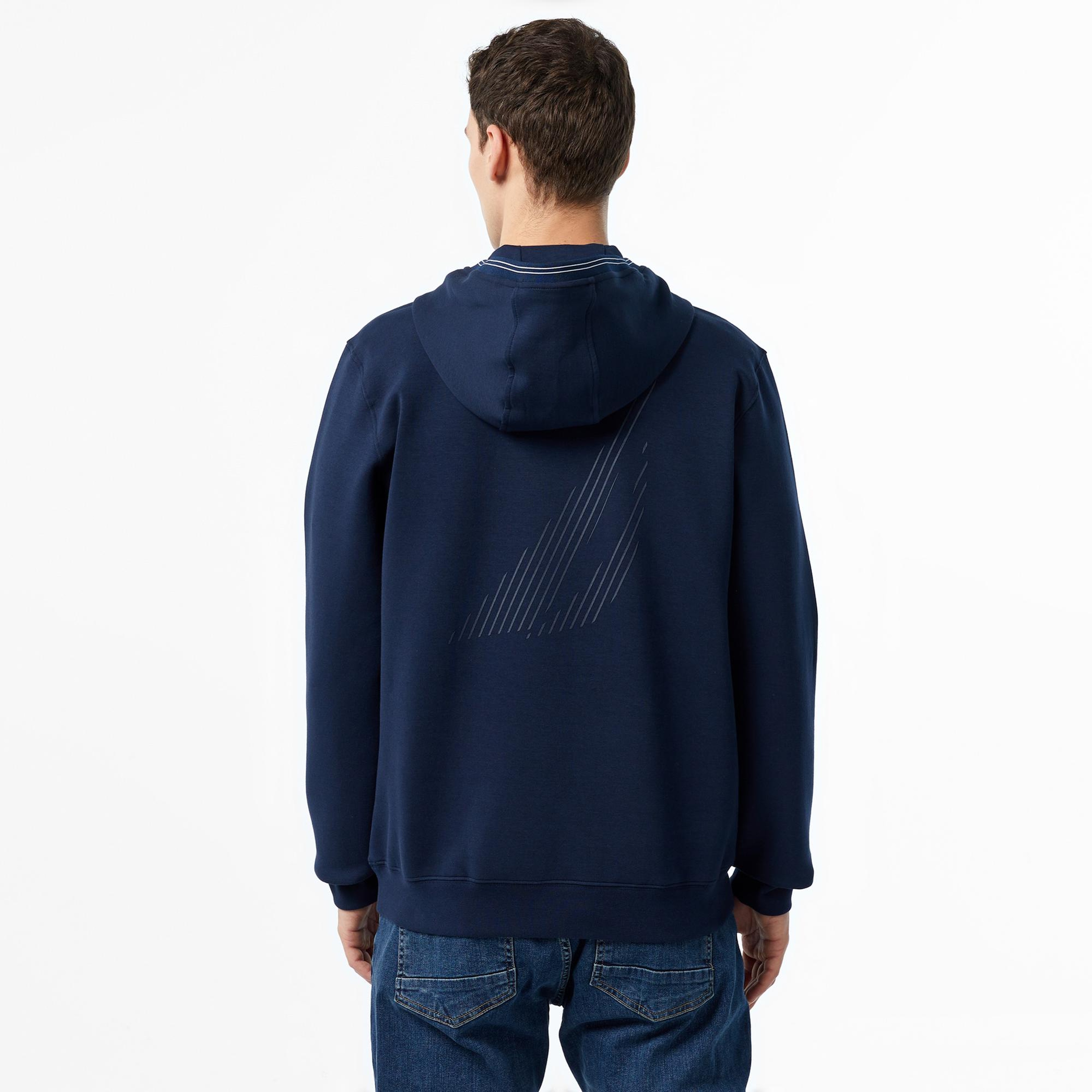 Nautica Erkek Lacivert Regular Fit Sweatshirt