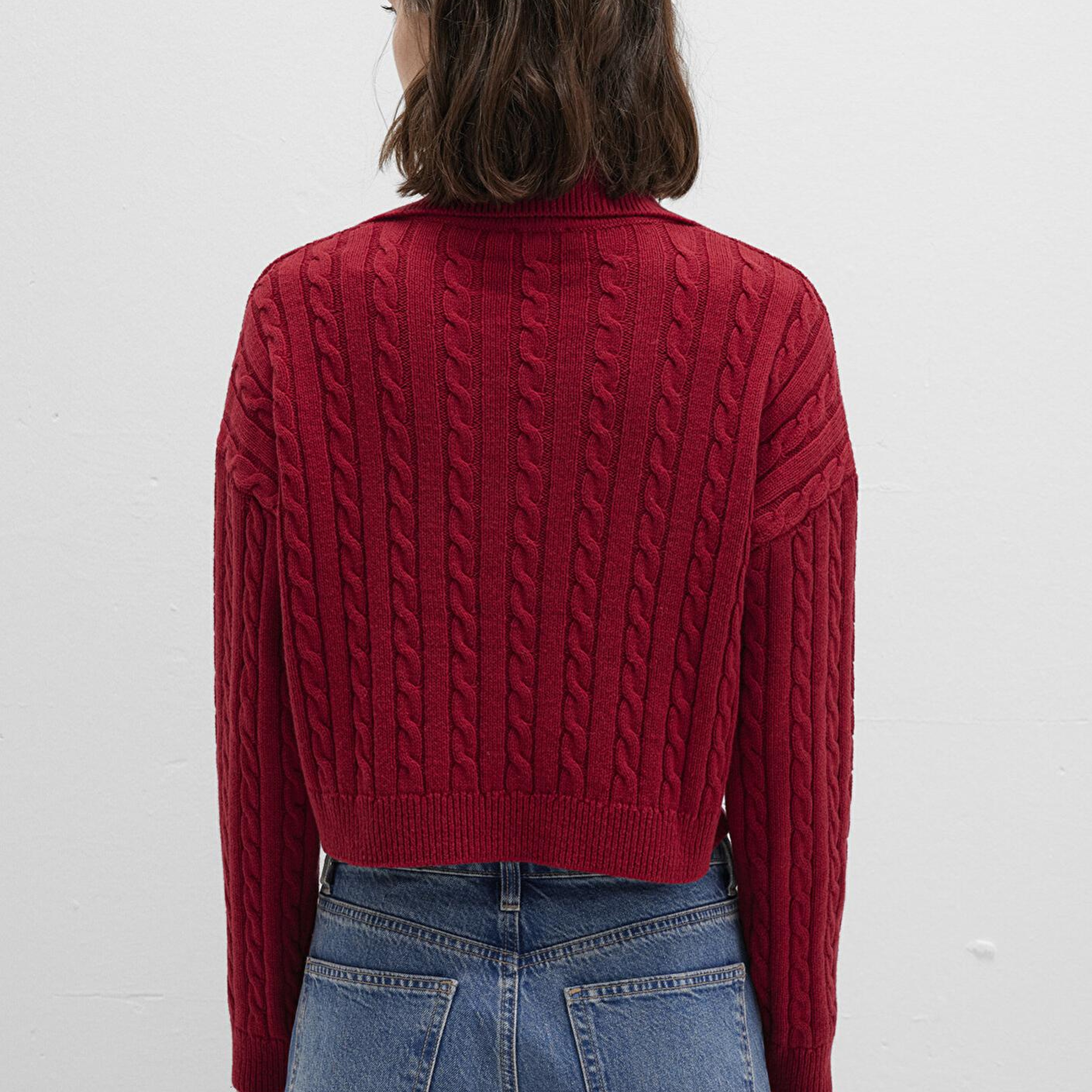 Mavi Kırmızı Triko Polo 1710717-70391