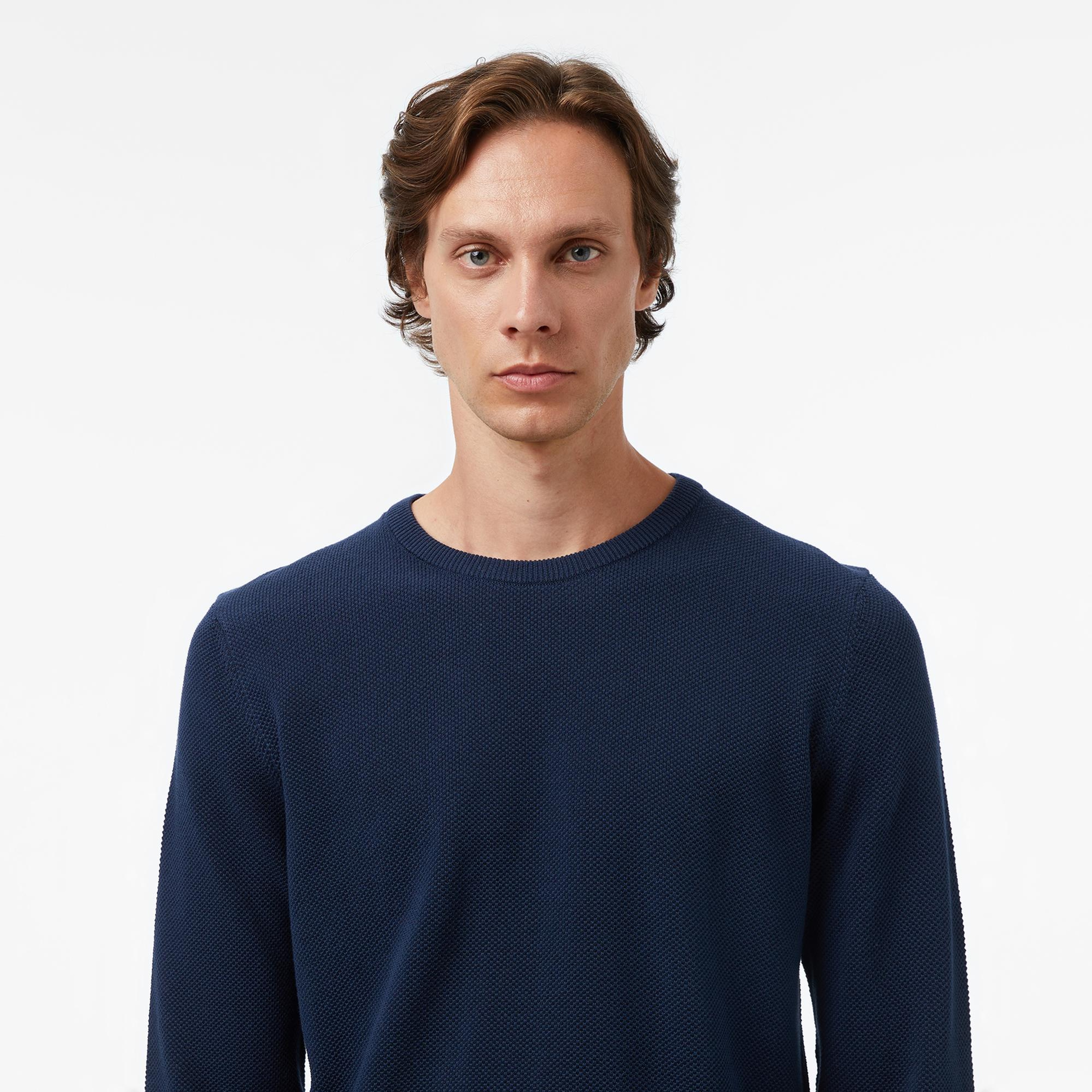 Nautica Erkek Lacivert Classic Fit Kazak