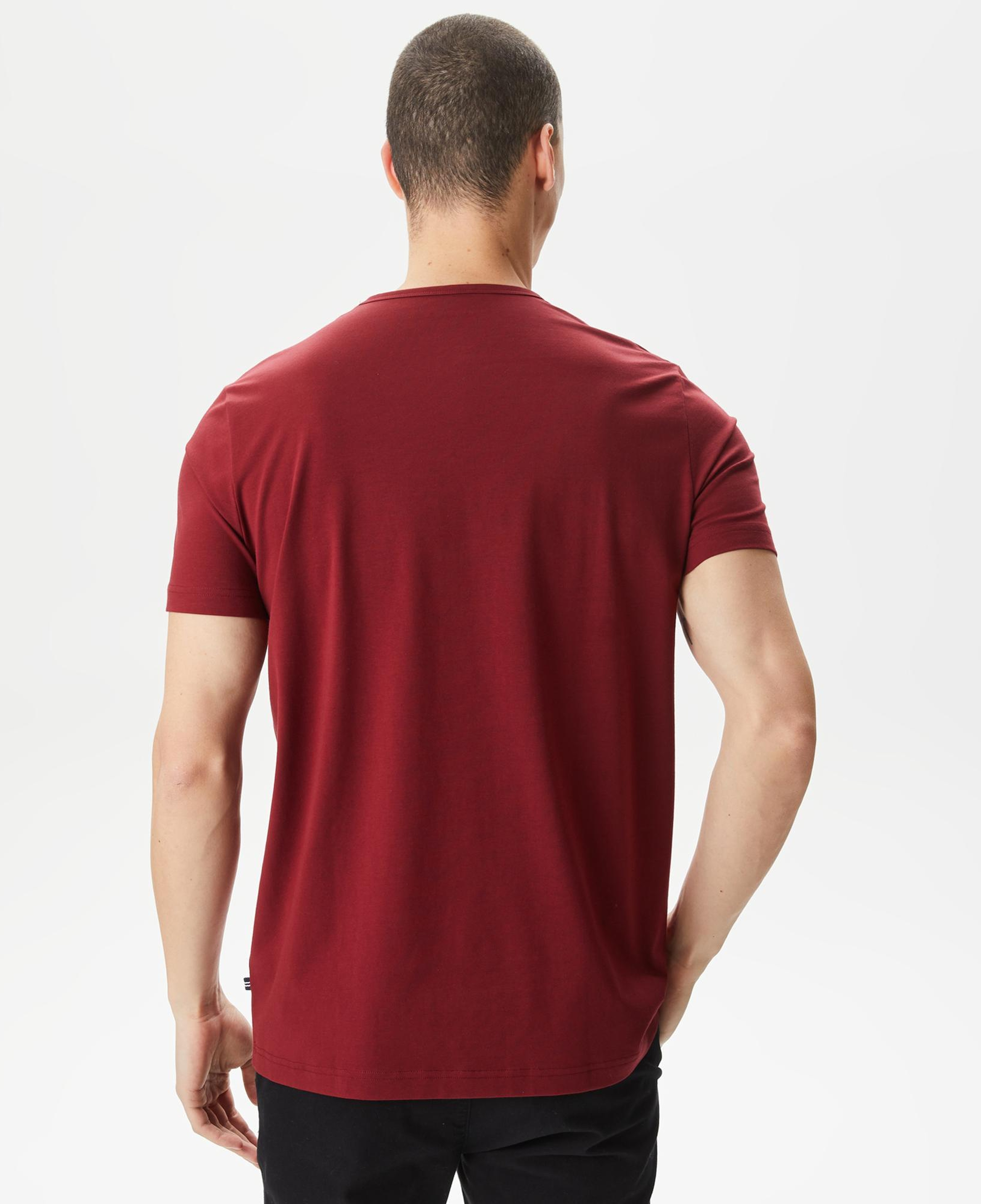 Nautica Erkek Bordo T-Shirt