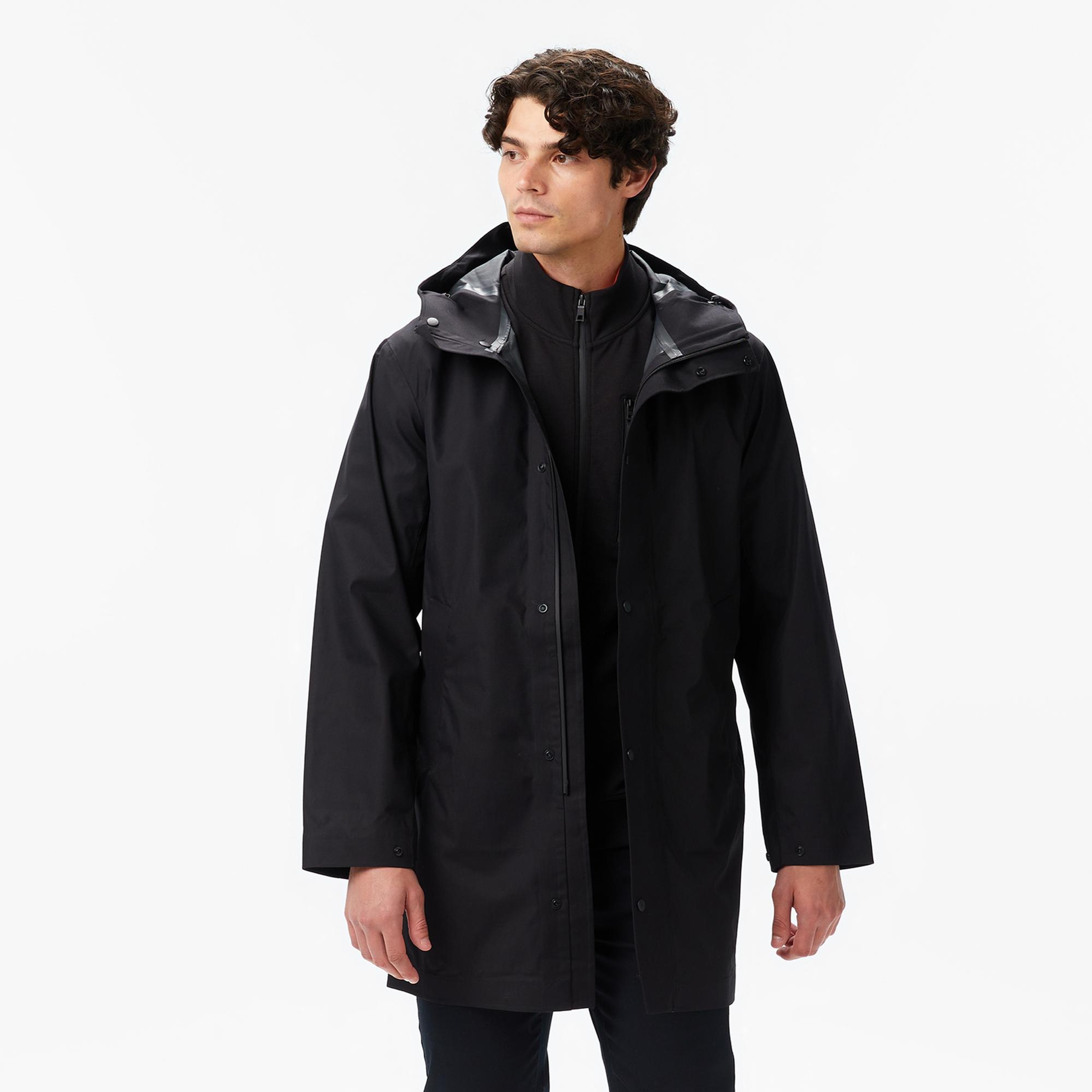 Nautica Erkek Siyah Regular Fit Mont