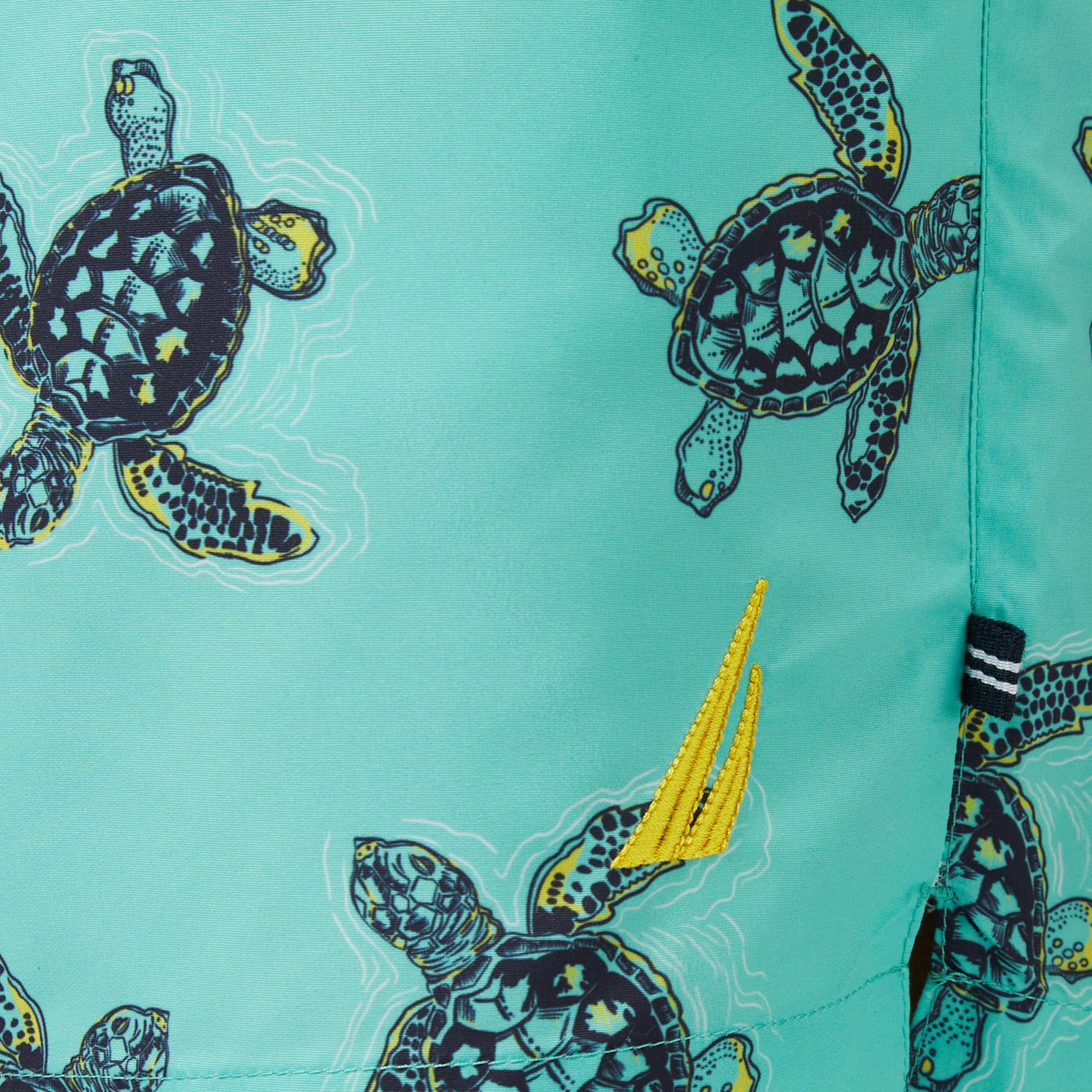 Nautica Erkek Yeşil Regular Fit Deniz Şortu