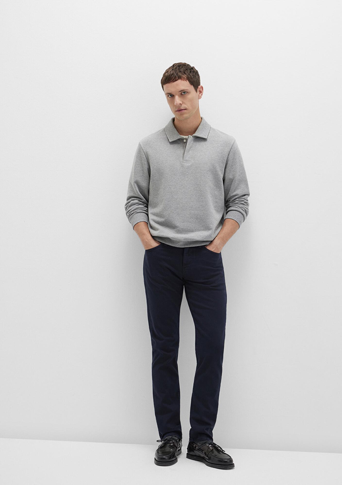 Mavi Marcus Koyu Lacivert Comfort Gabardin Pantolon 0035190674