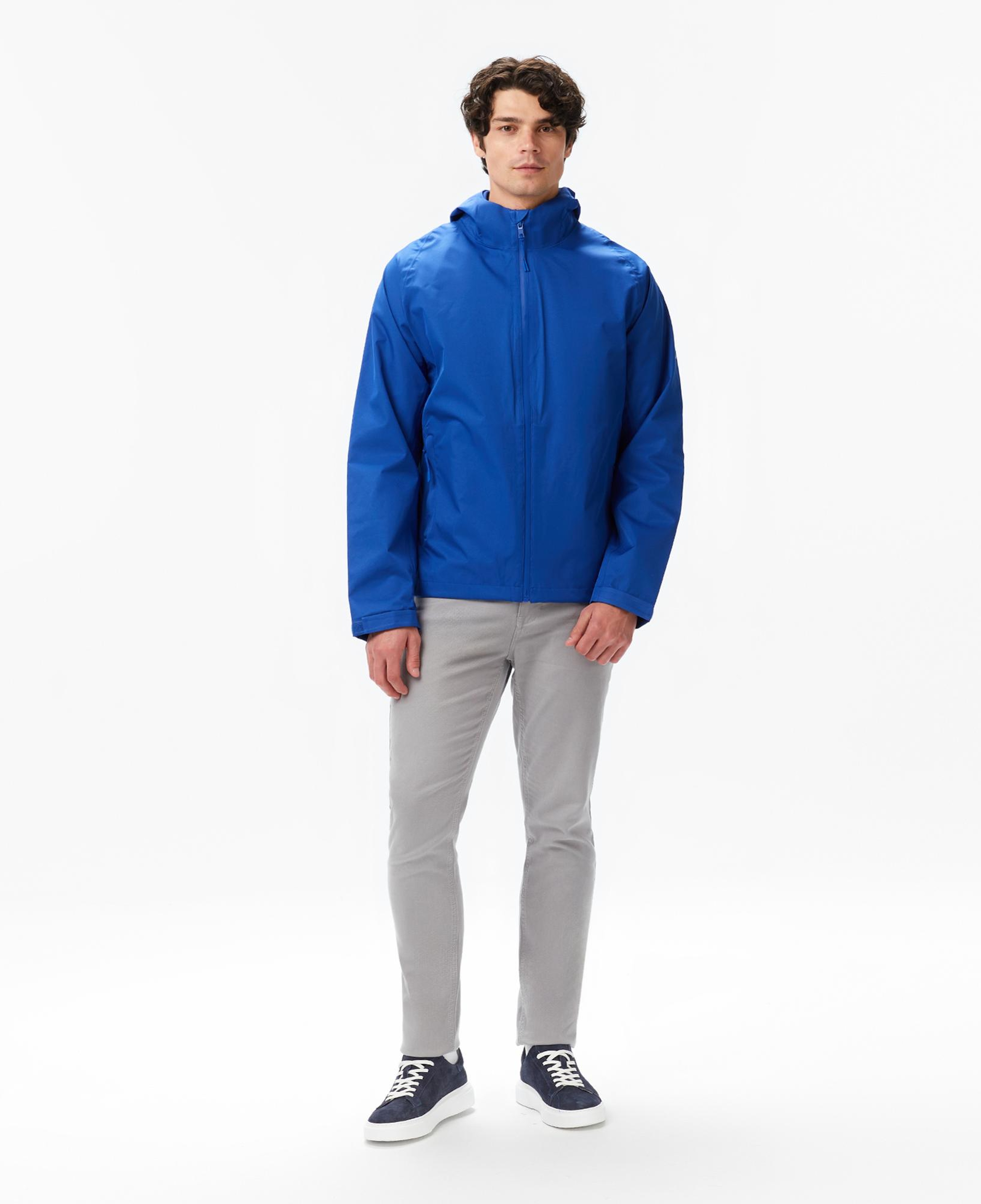 Nautica Erkek Mavi Regular Fit Yağmurluk