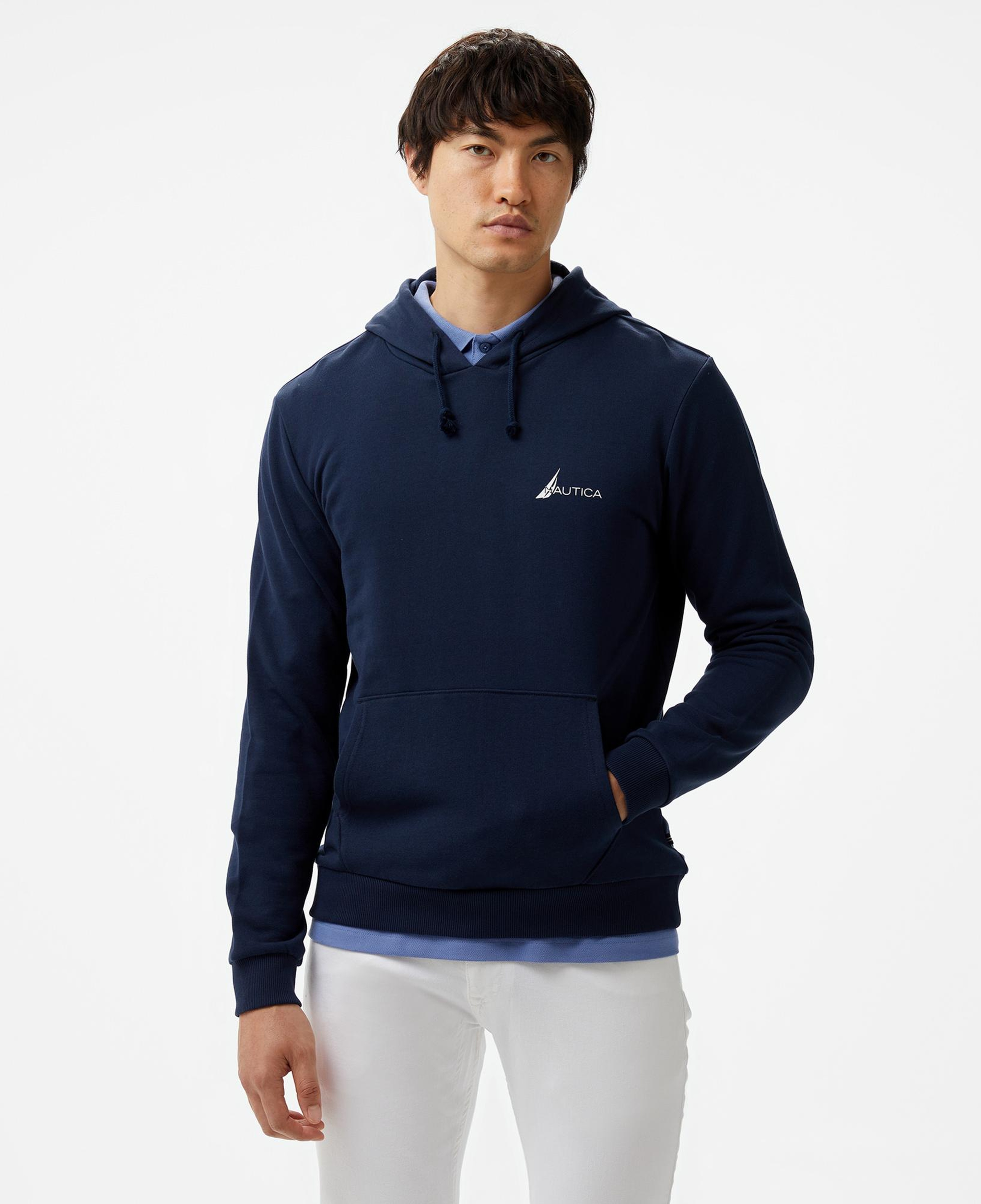 Nautica Erkek Lacivert Standart Fit Sweatshirt