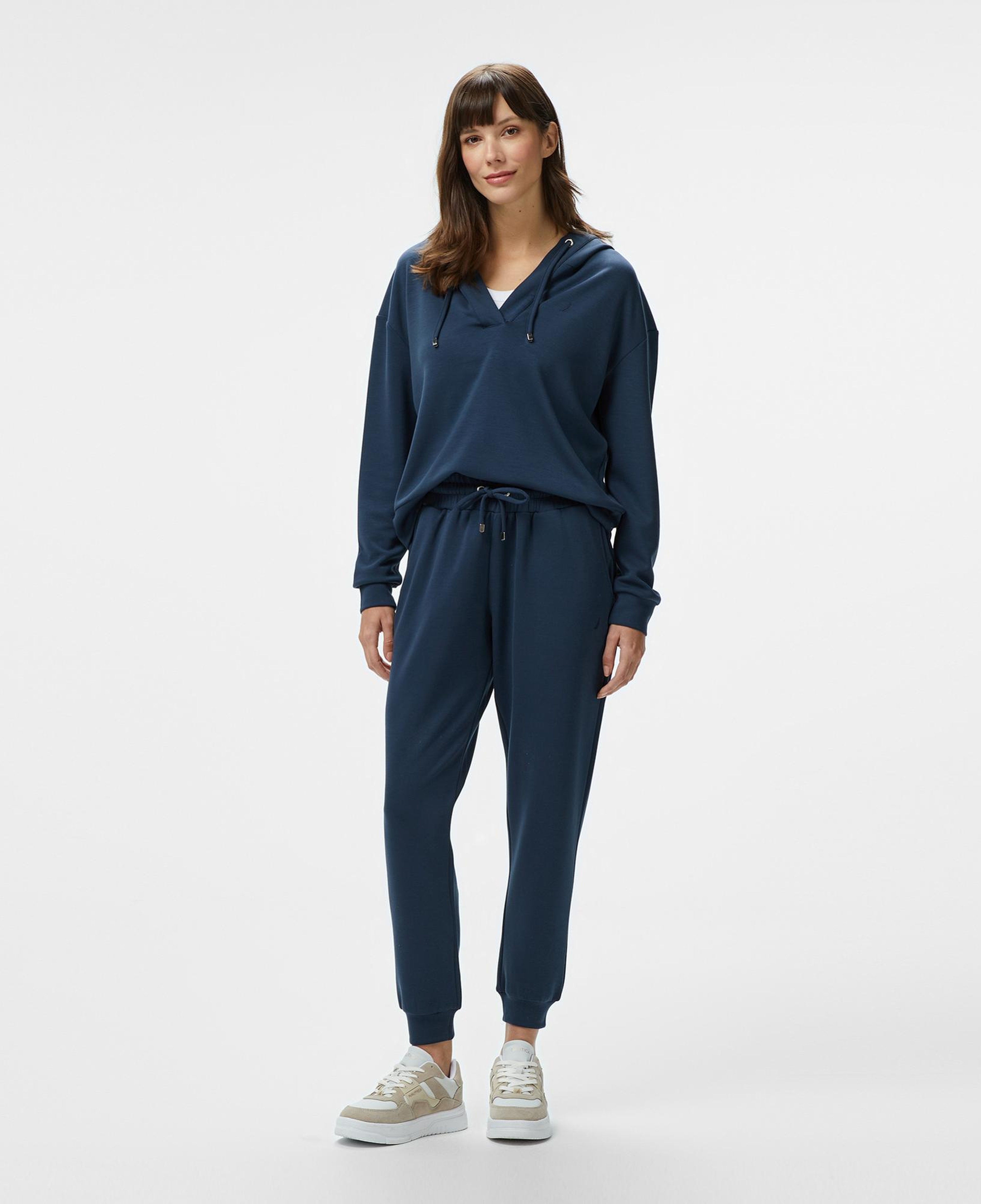 Nautica Kadın Lacivert Regular Fit Eşofman Altı