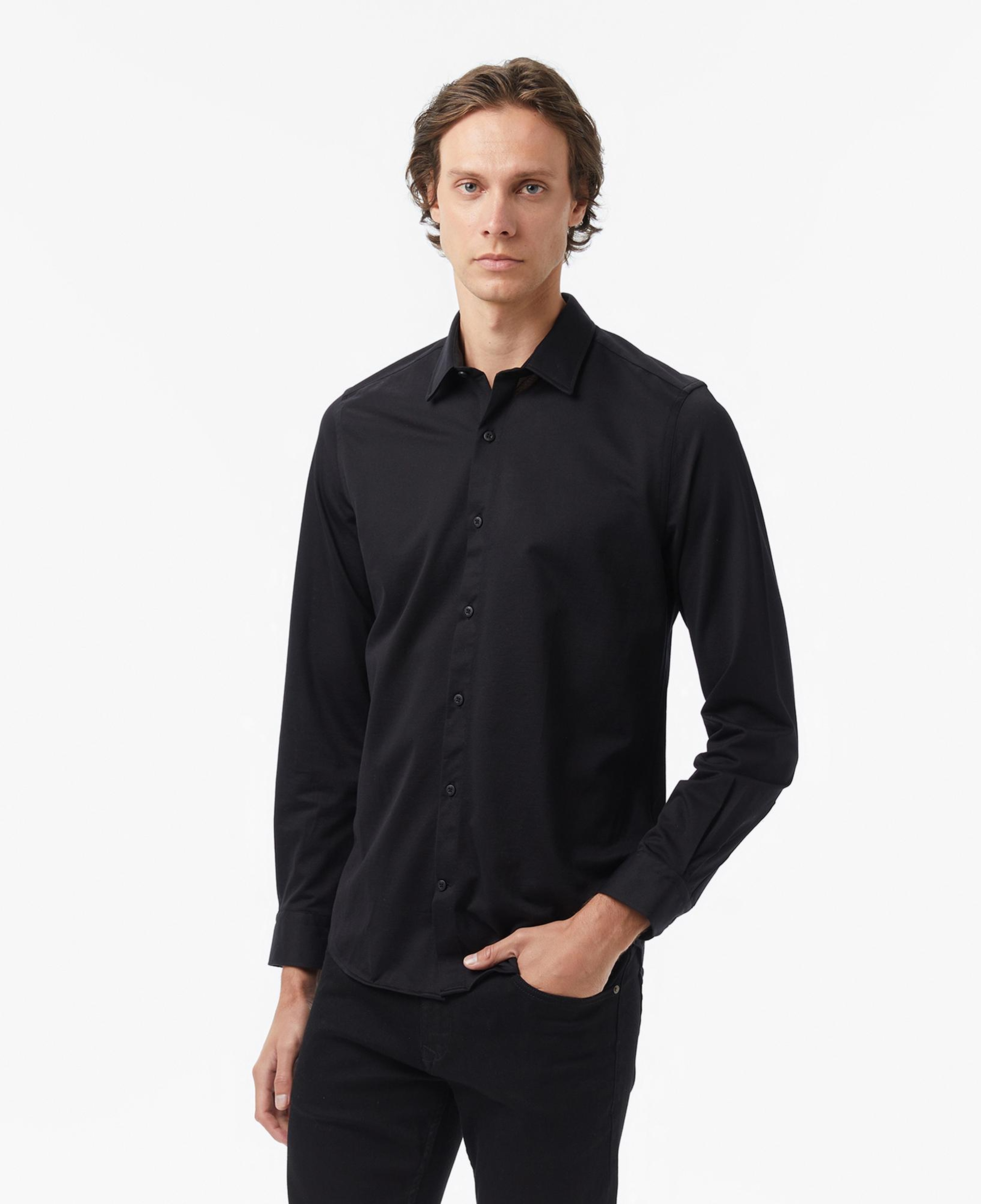 Nautica Erkek Siyah Slim Fit Gömlek