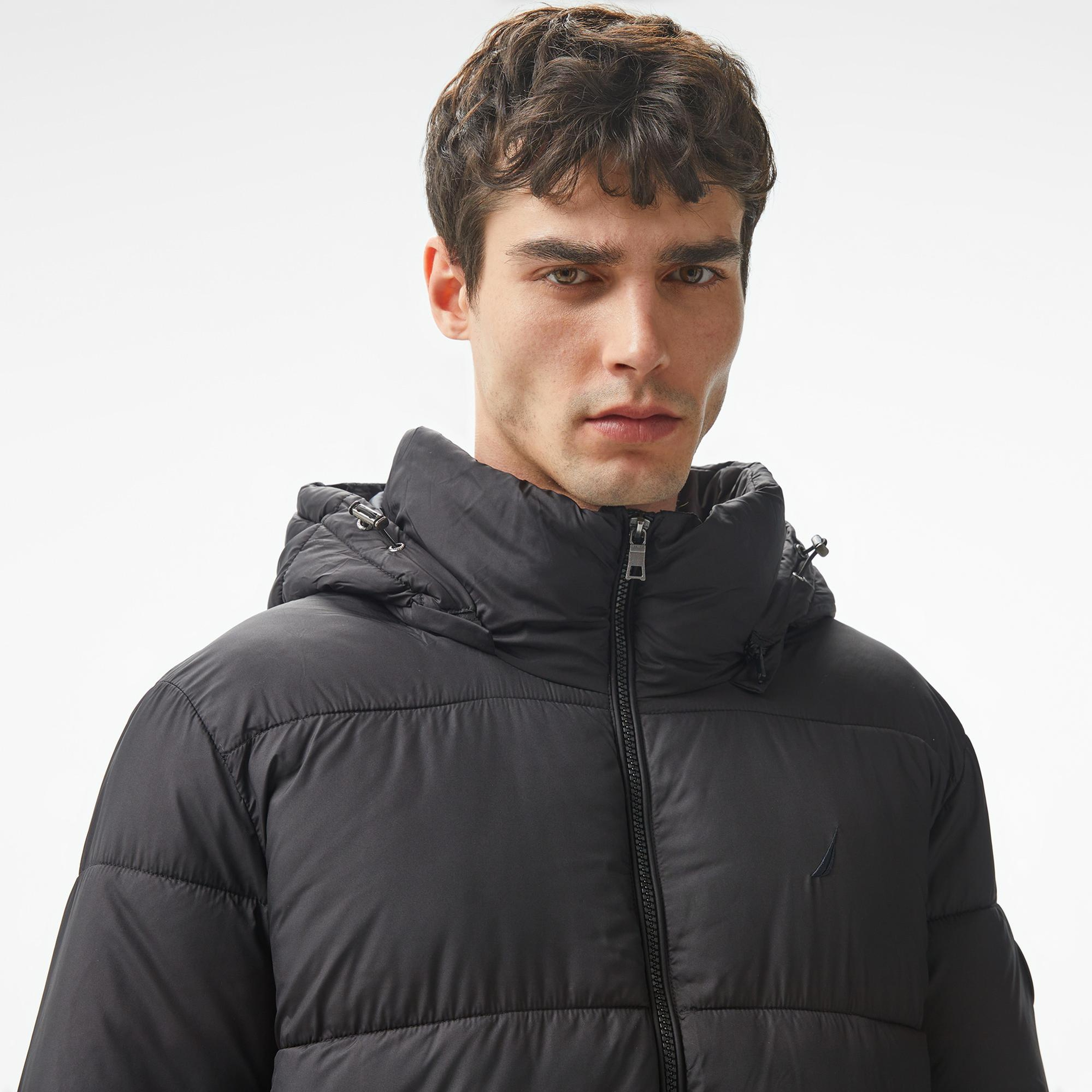 Nautica Erkek Siyah Mont