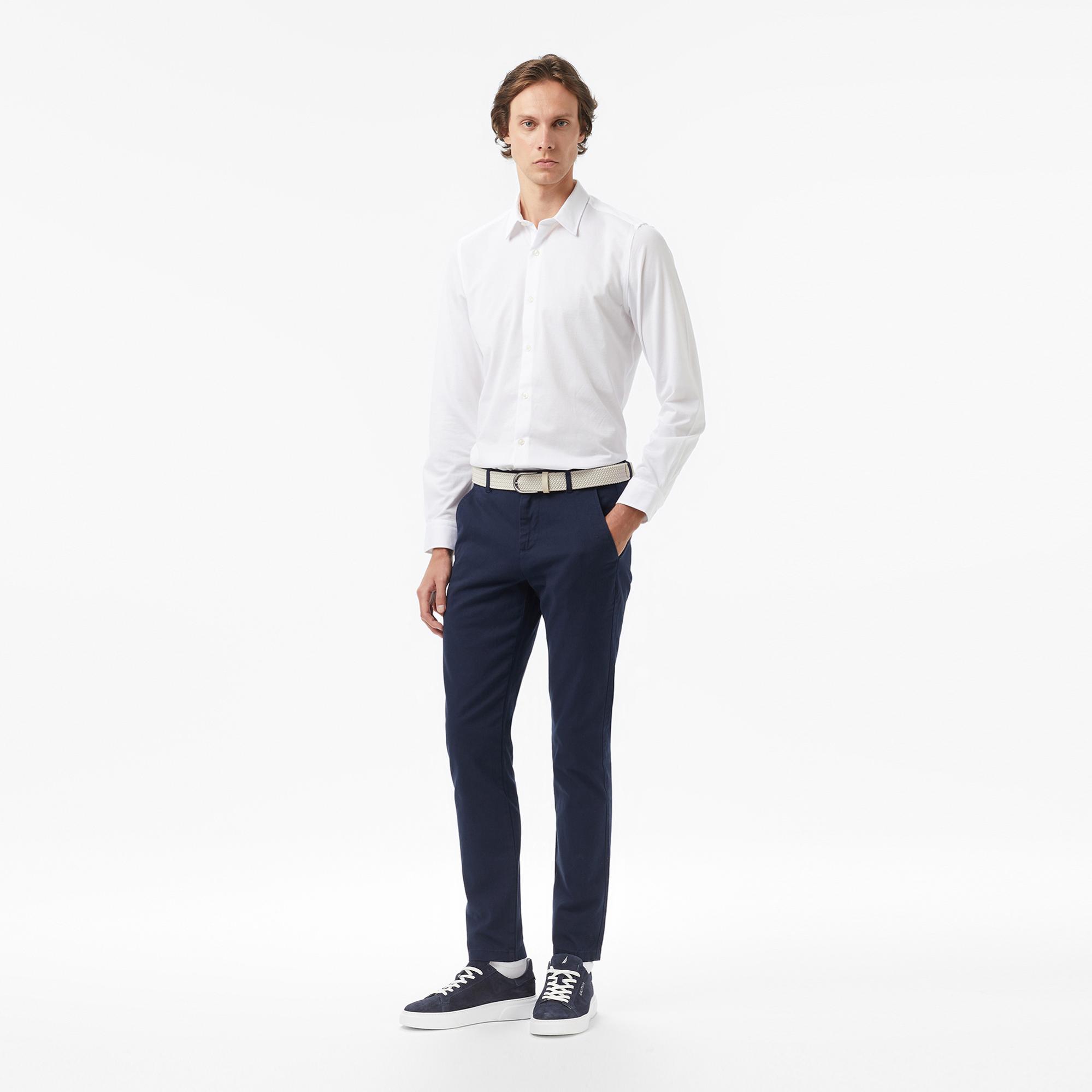 Nautica Erkek Lacivert Slim Fit Pantolon