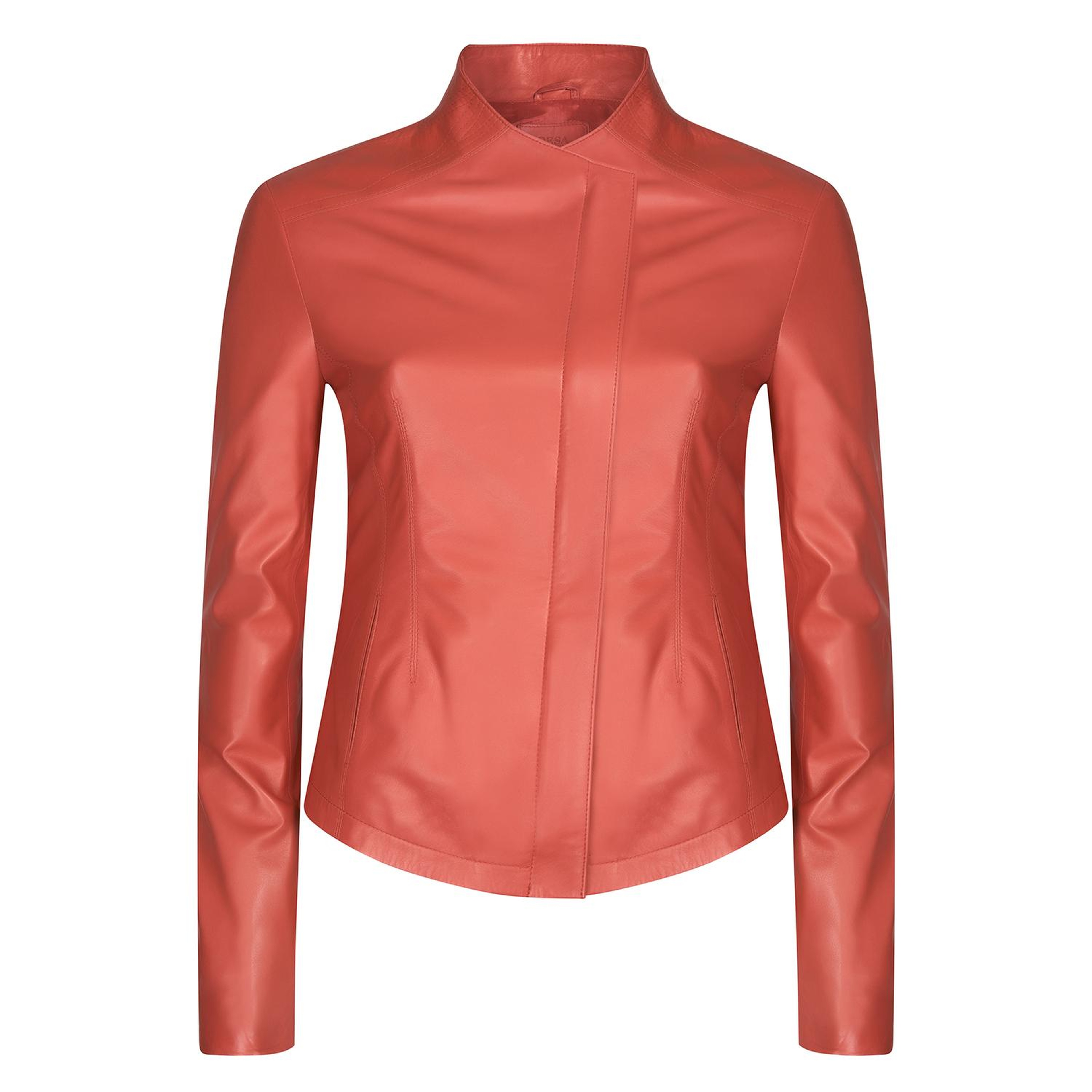 Carel Kırmızı Kadın Deri Ceket