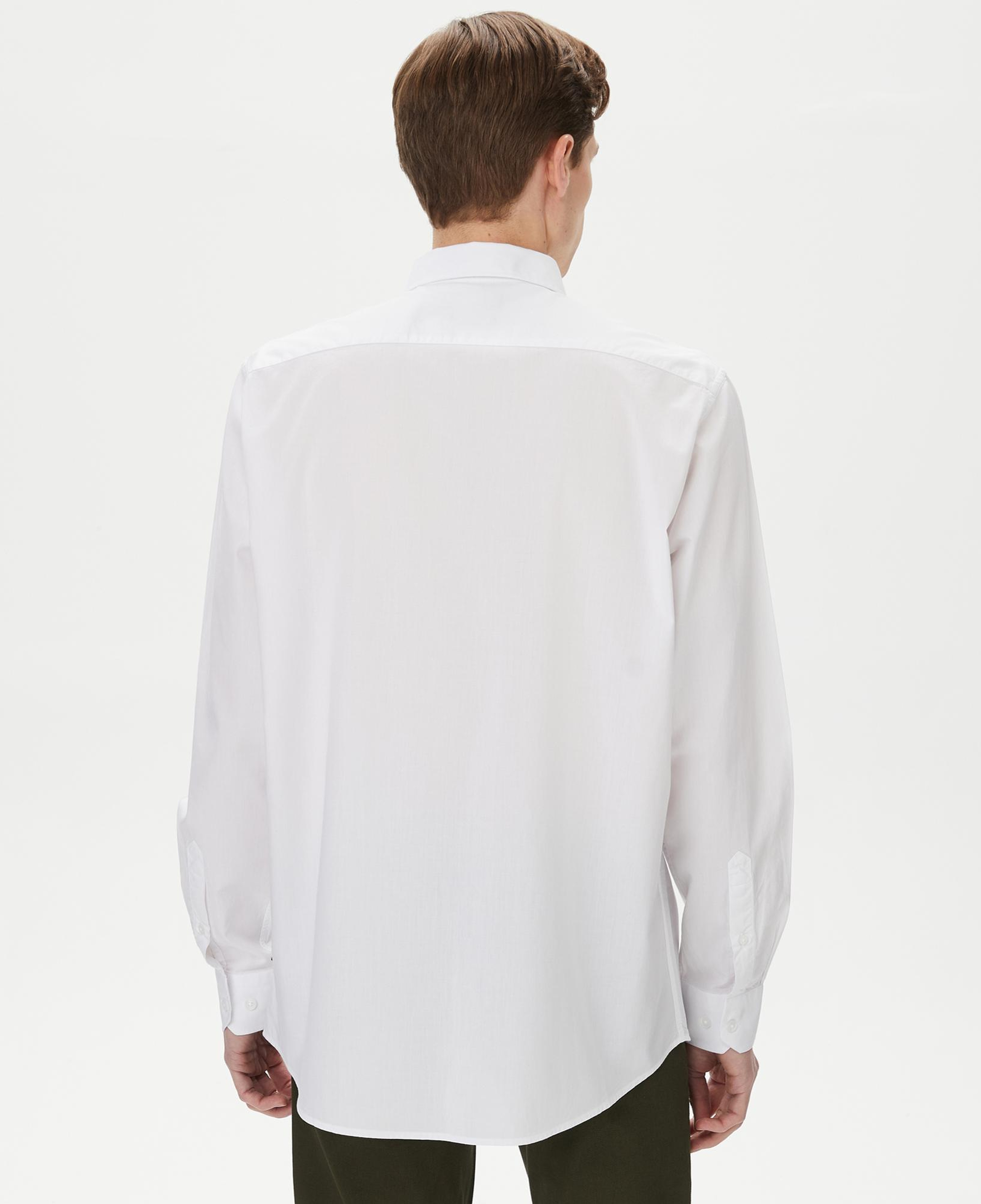 Nautica Erkek Beyaz Classic Fit Gömlek