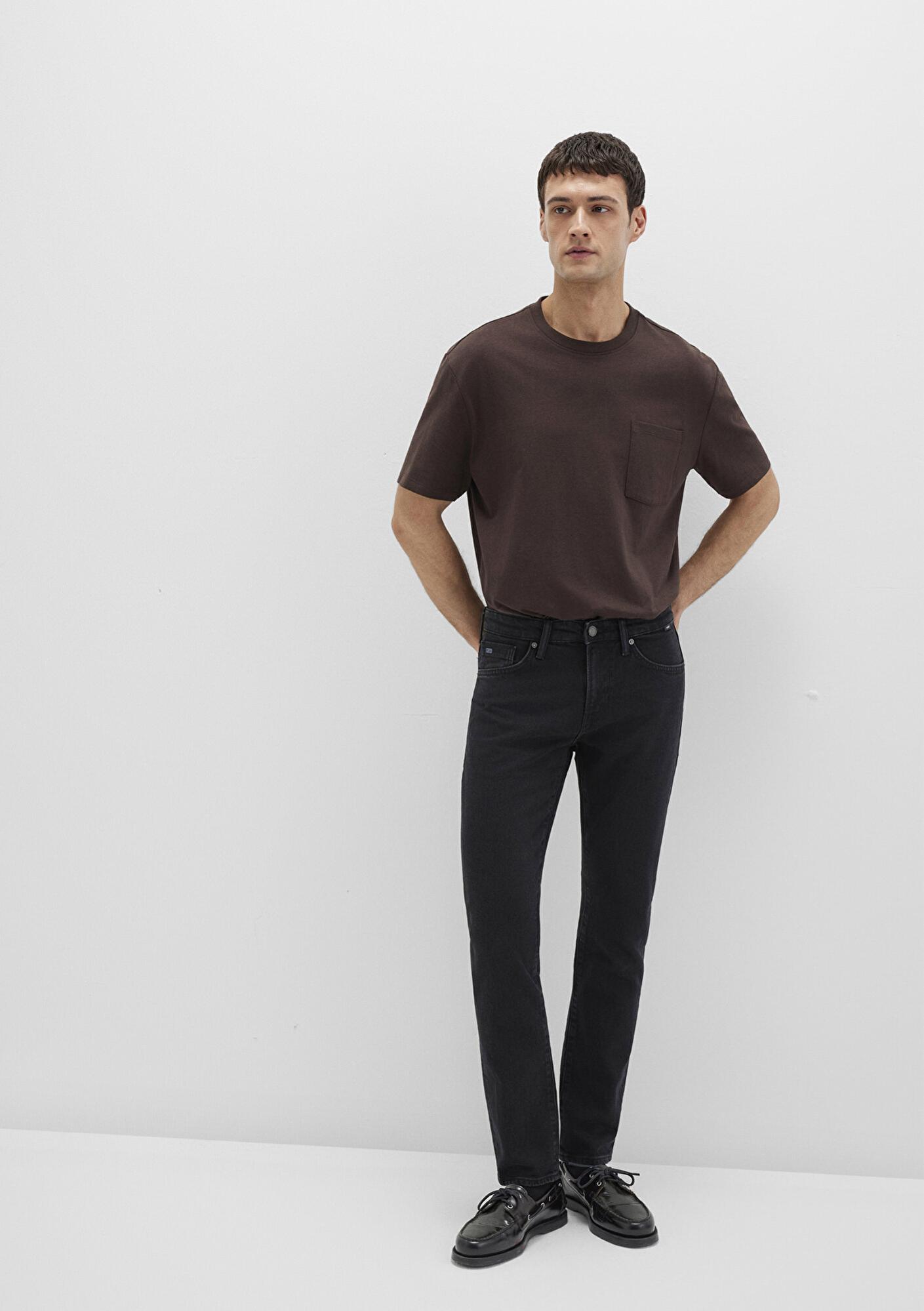 Mavi Jake Classic Denim Yıkamalı Antrasit Jean Pantolon 0042290642