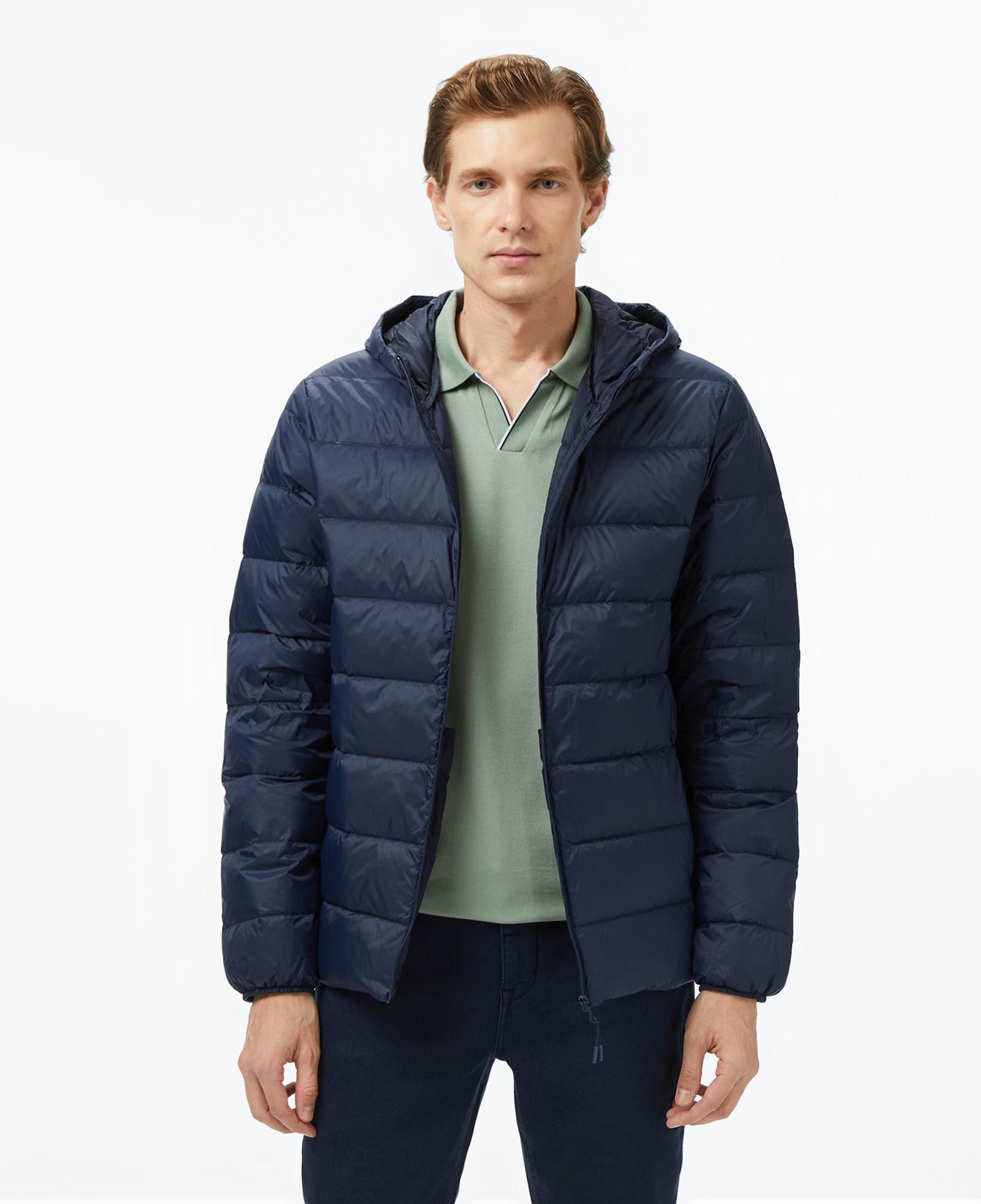 Nautica Erkek Lacivert Regular Fit Mont