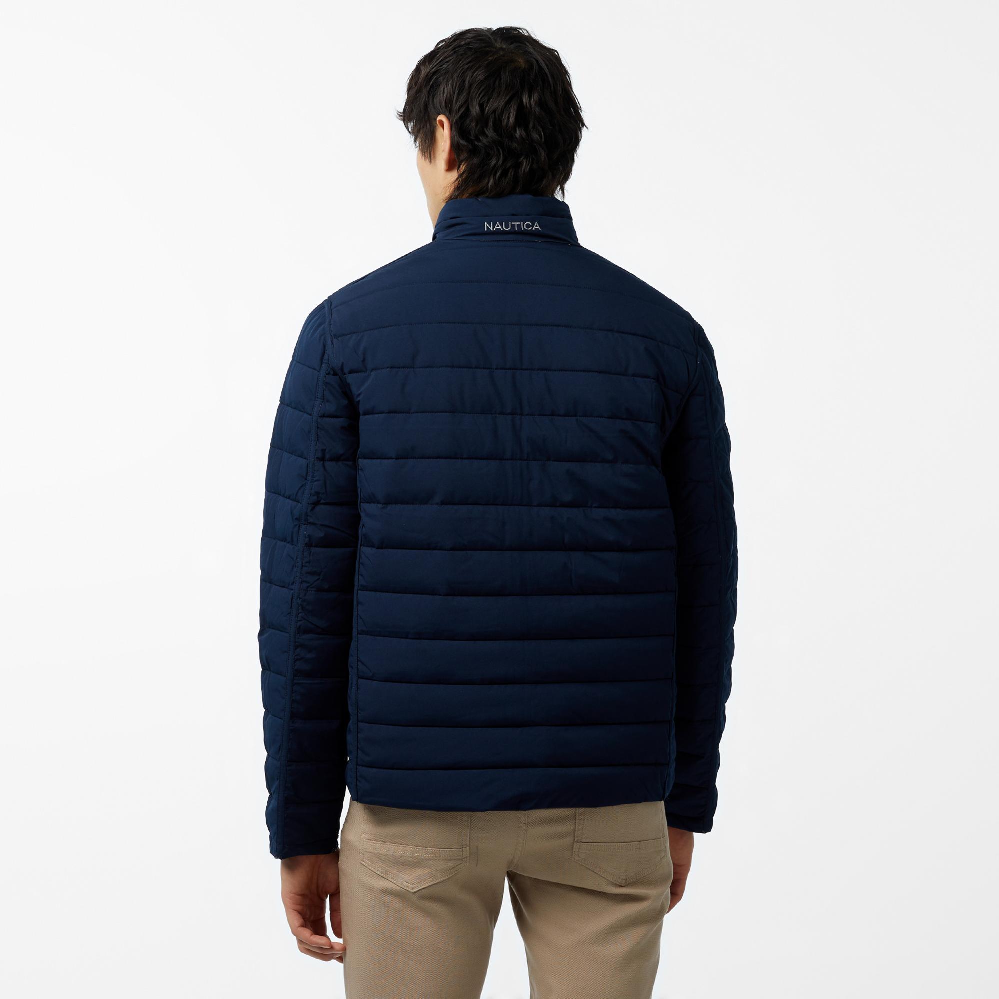 Nautica Erkek Kahverengi Çift Taraflı Mont