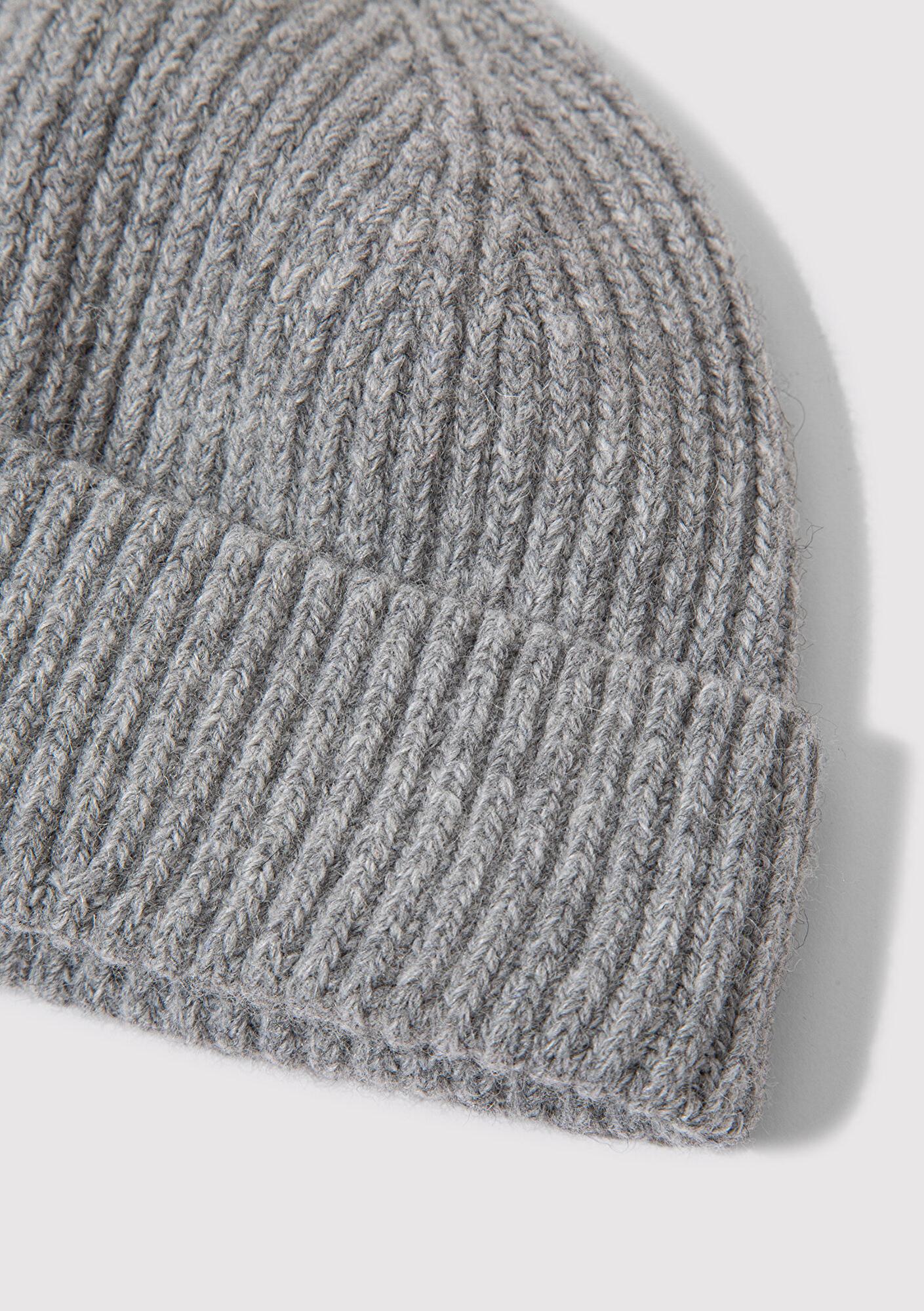 Mavi Yün Karışımlı Gri Bere 0912010-23854